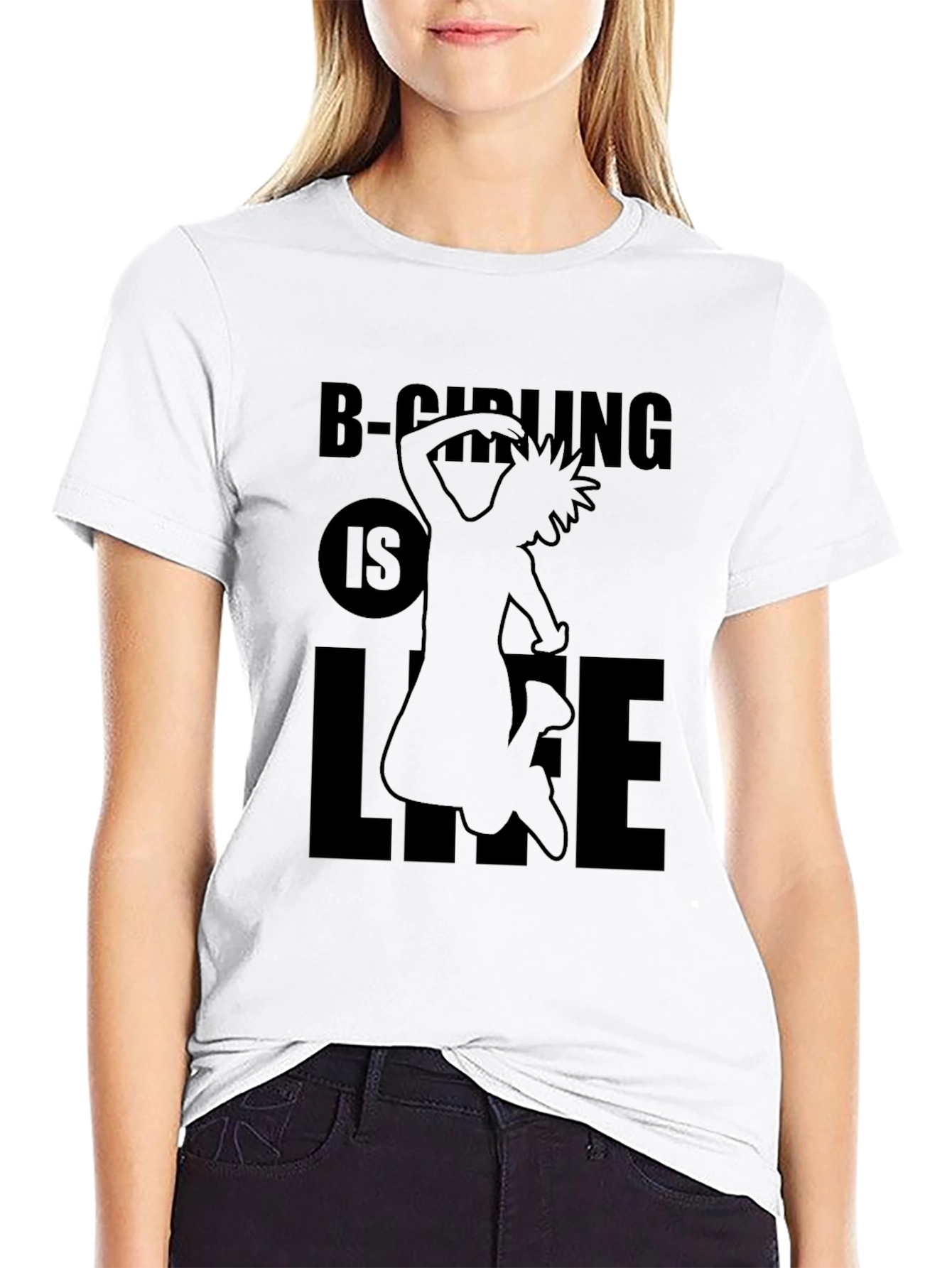 B-Curling Graphic T-Shirt