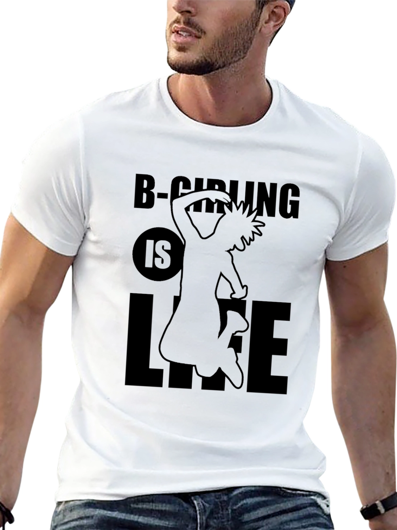 B-Curling Graphic T-Shirt