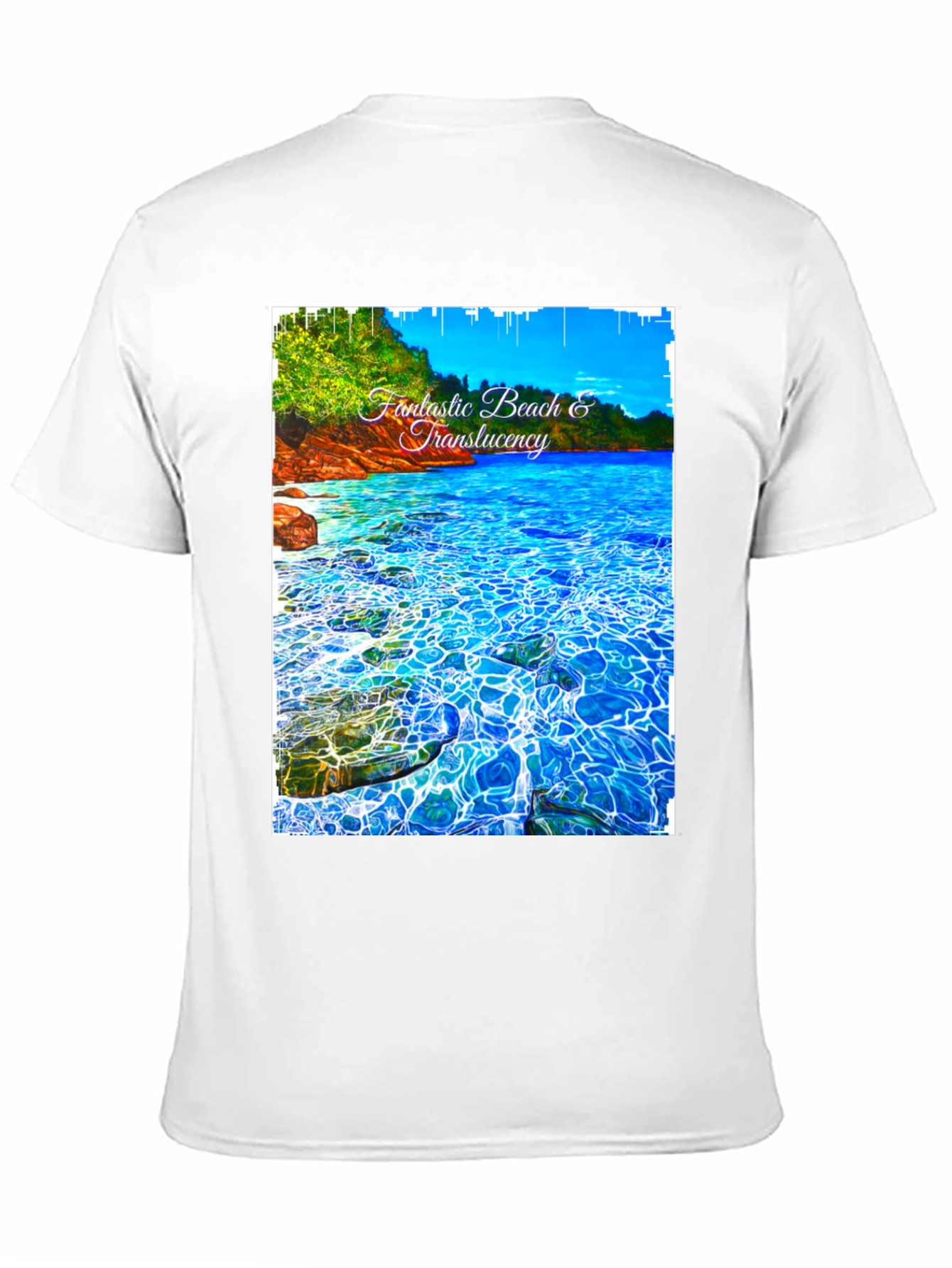 Fantastic Beach Graphic Tee - Black