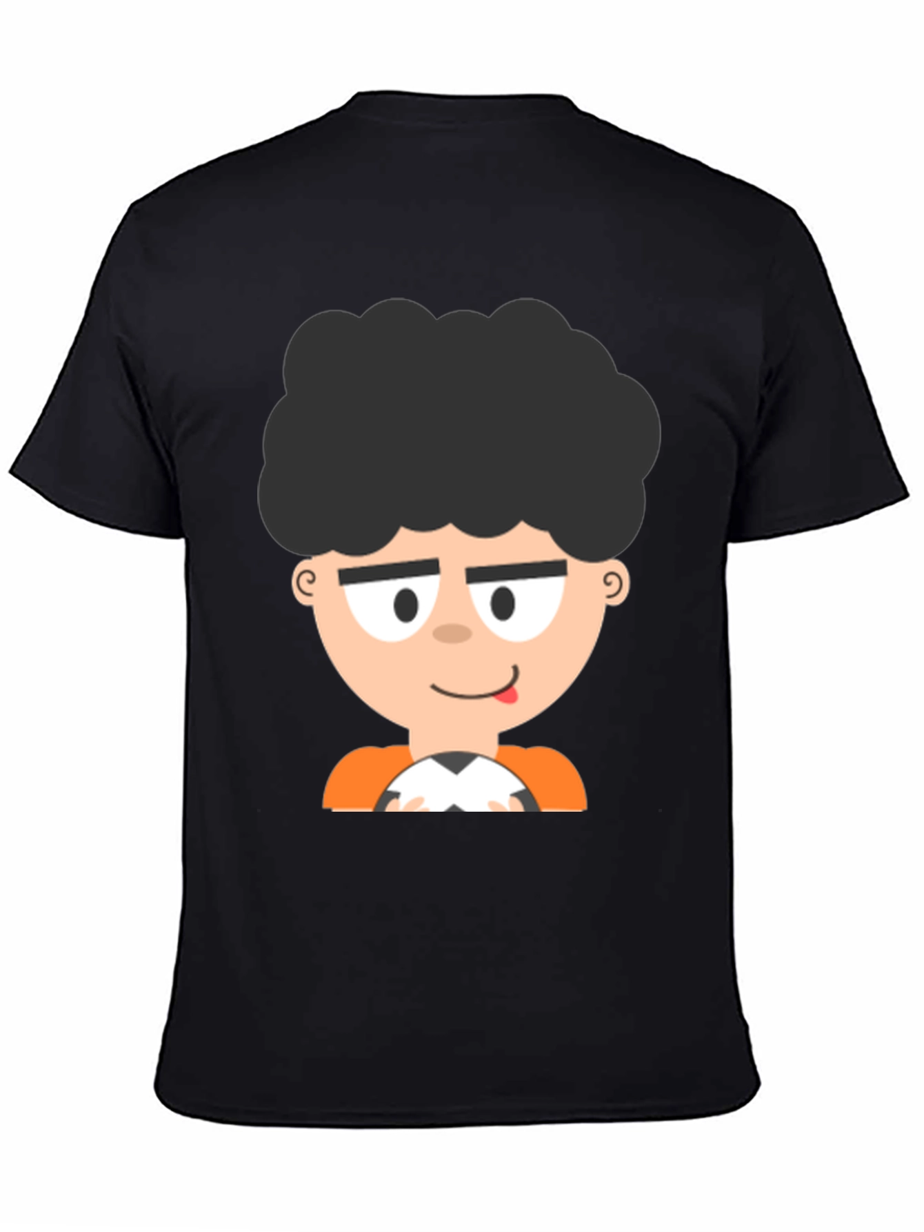 Cartoon Soccer Player T-Shirt