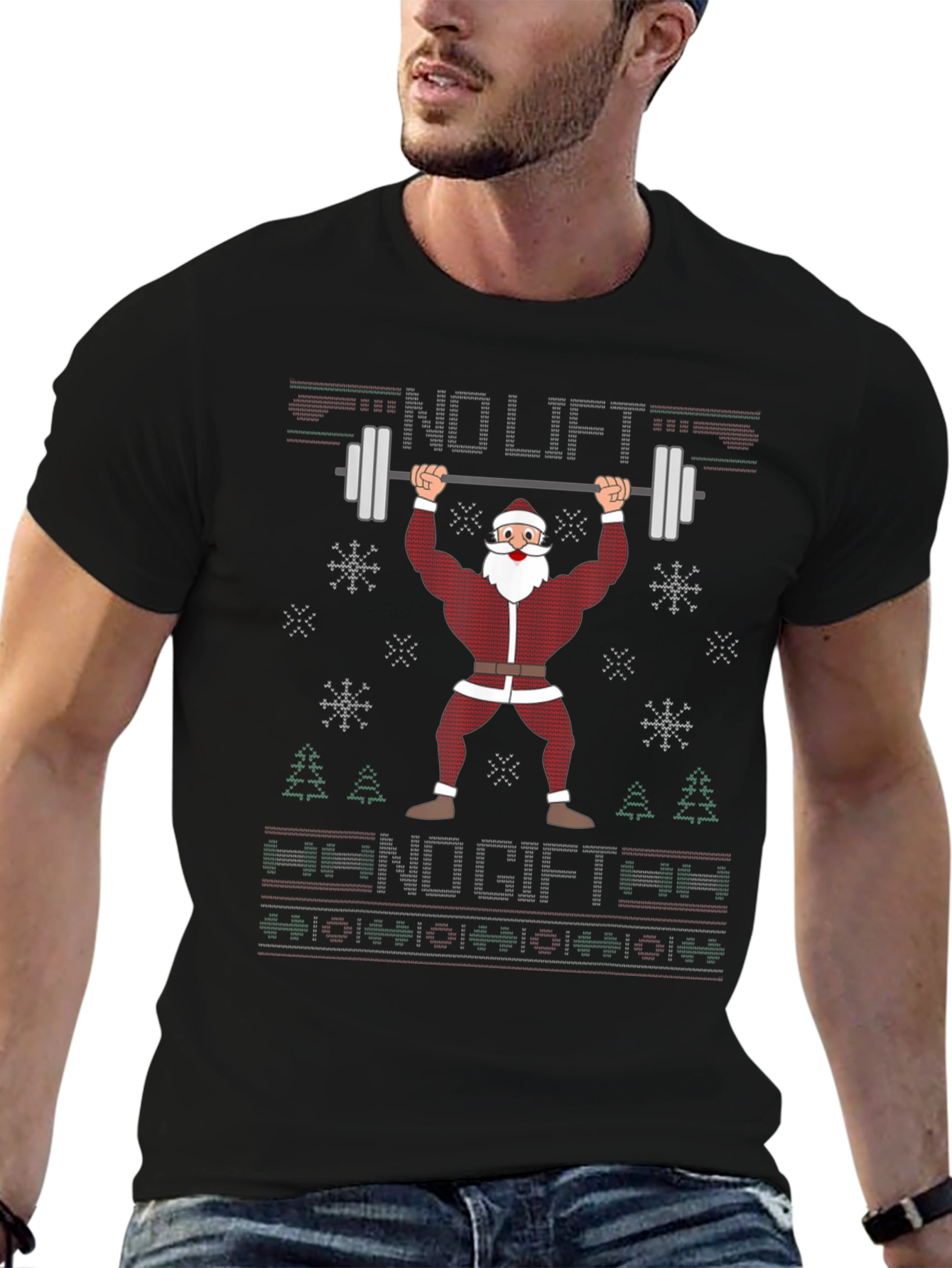 No Lift No Gift Santa Christmas T-Shirt