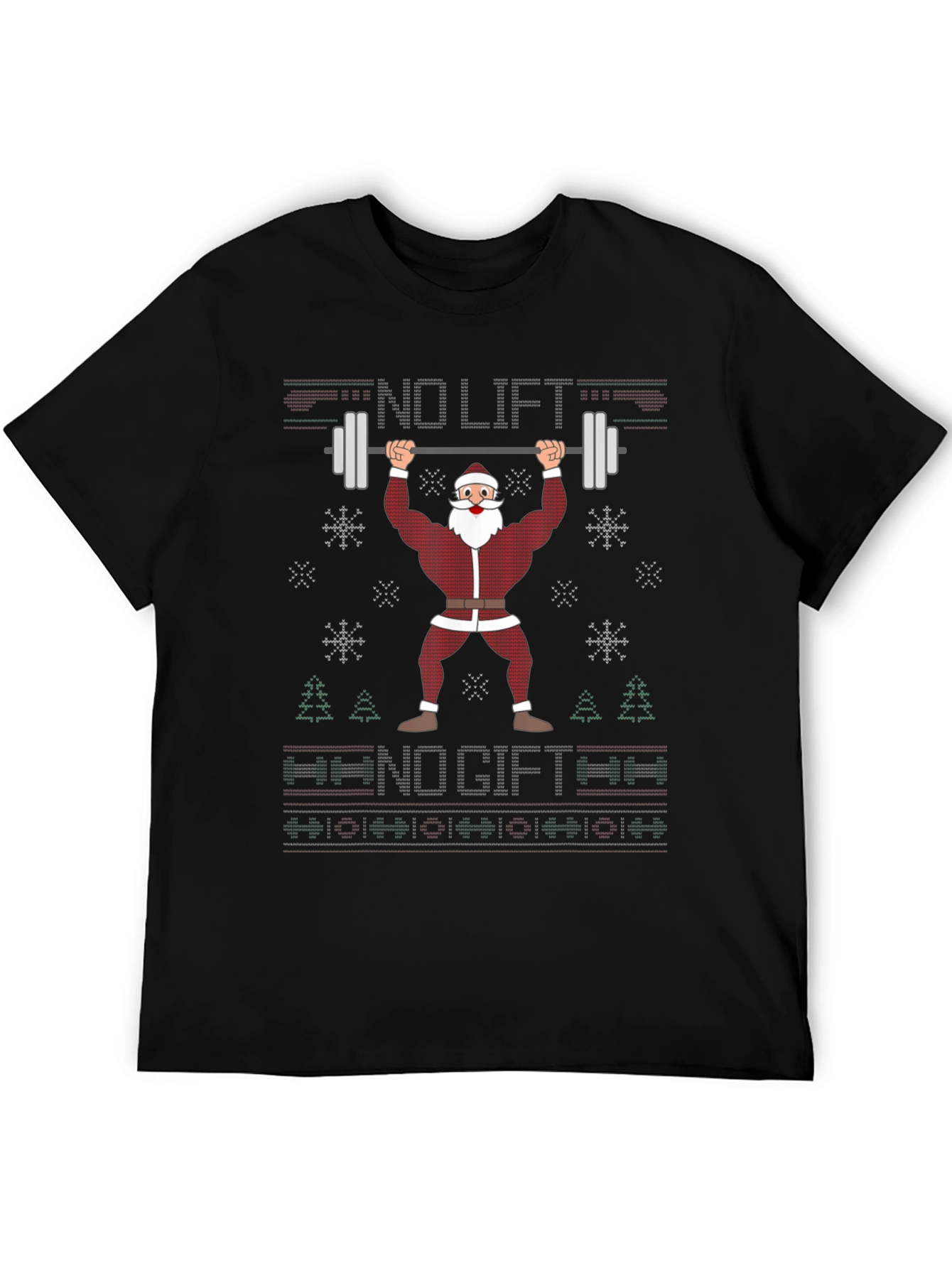 No Lift No Gift Santa Christmas T-Shirt