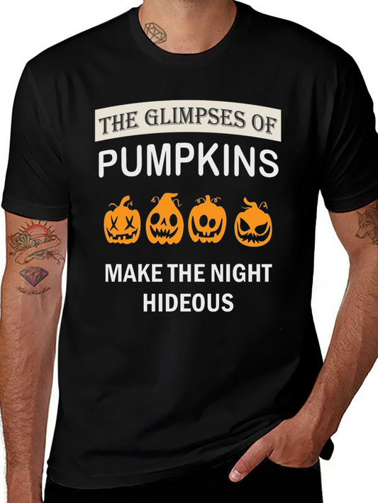 Glimpses of Pumpkins Halloween T-Shirt