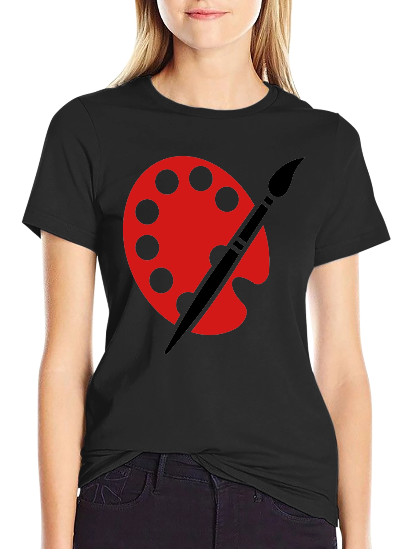 Artist Palette Graphic Tee - Painters Style