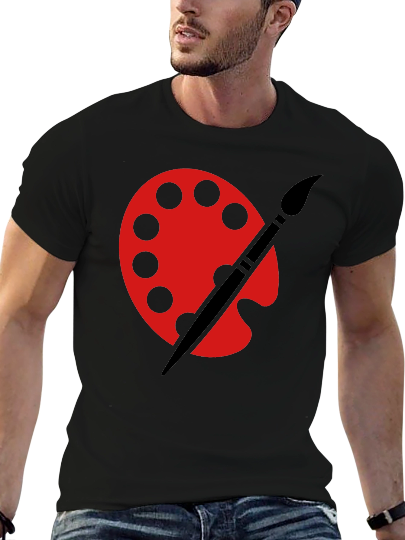 Artist Palette Graphic Tee - Painters Style