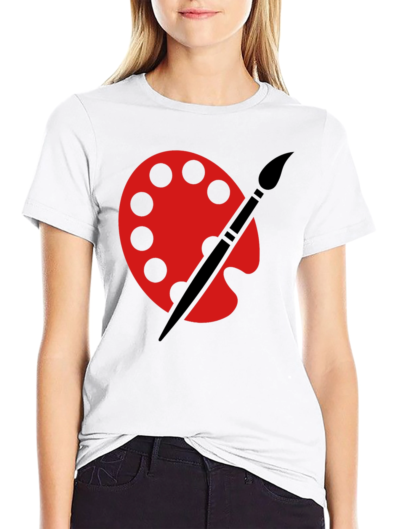 Artist Palette Graphic Tee - Painters Style