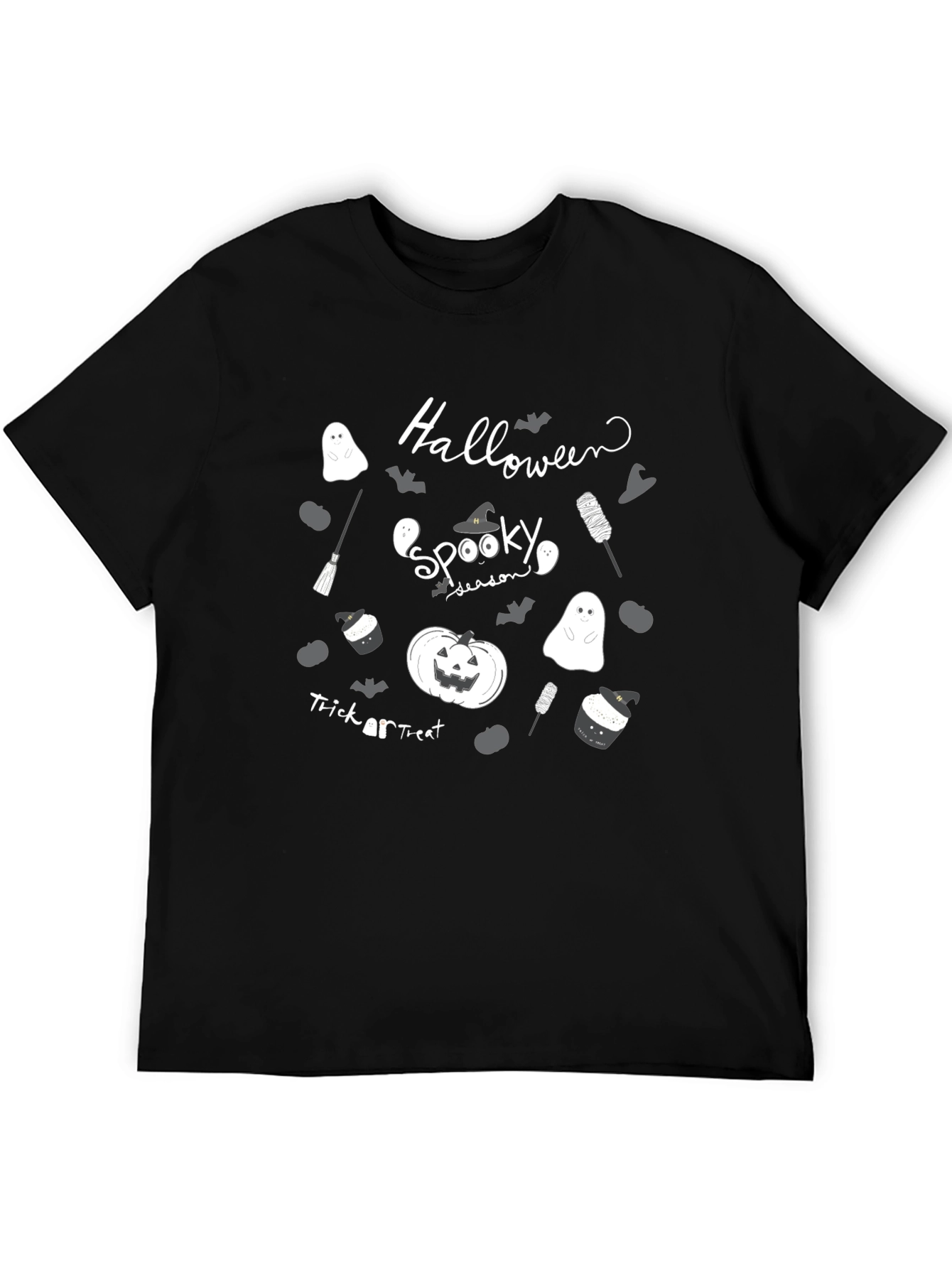 Spooky Season Halloween Black T-Shirt