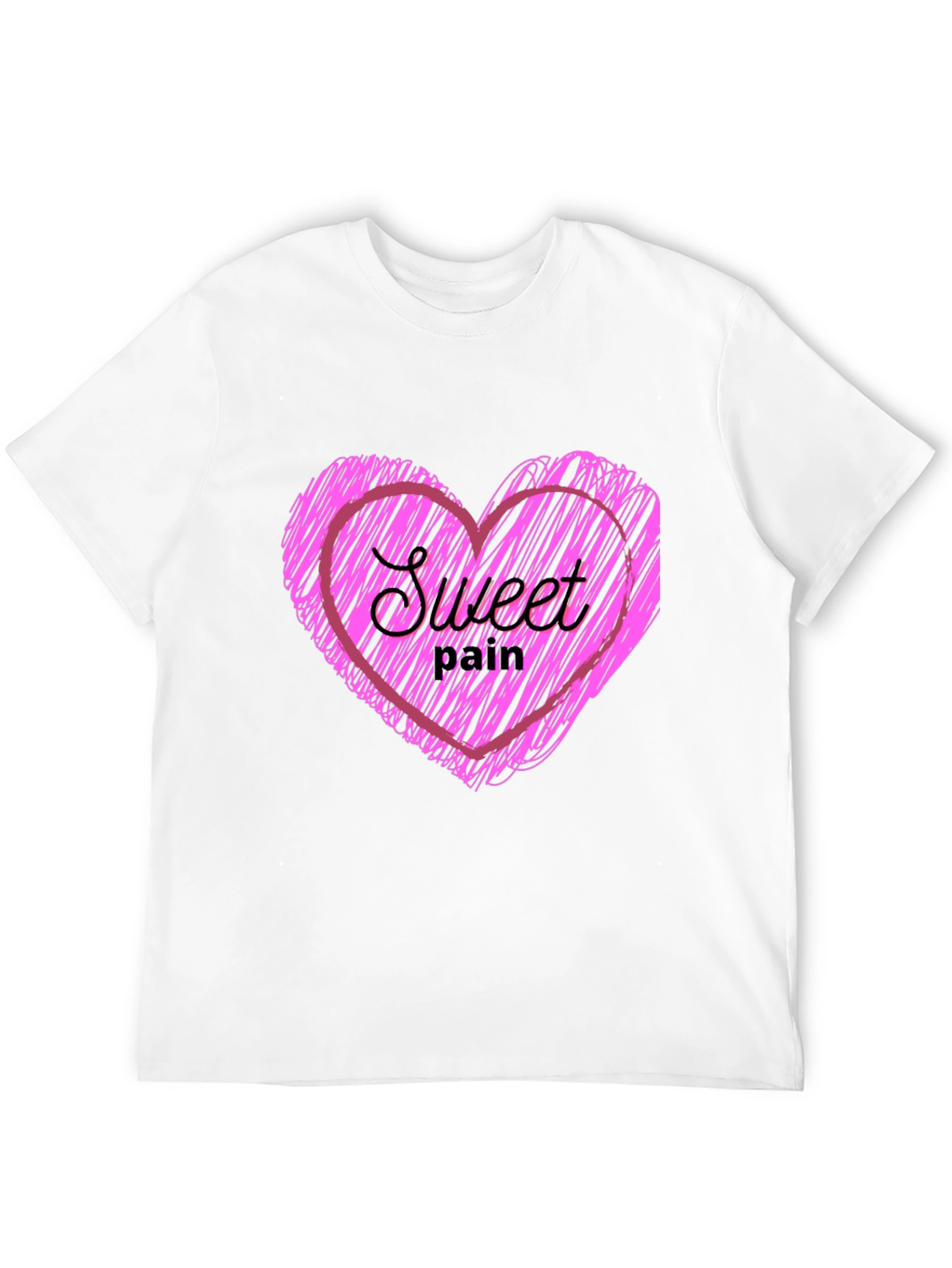 Sweet Pain Heart Graphic T-Shirt