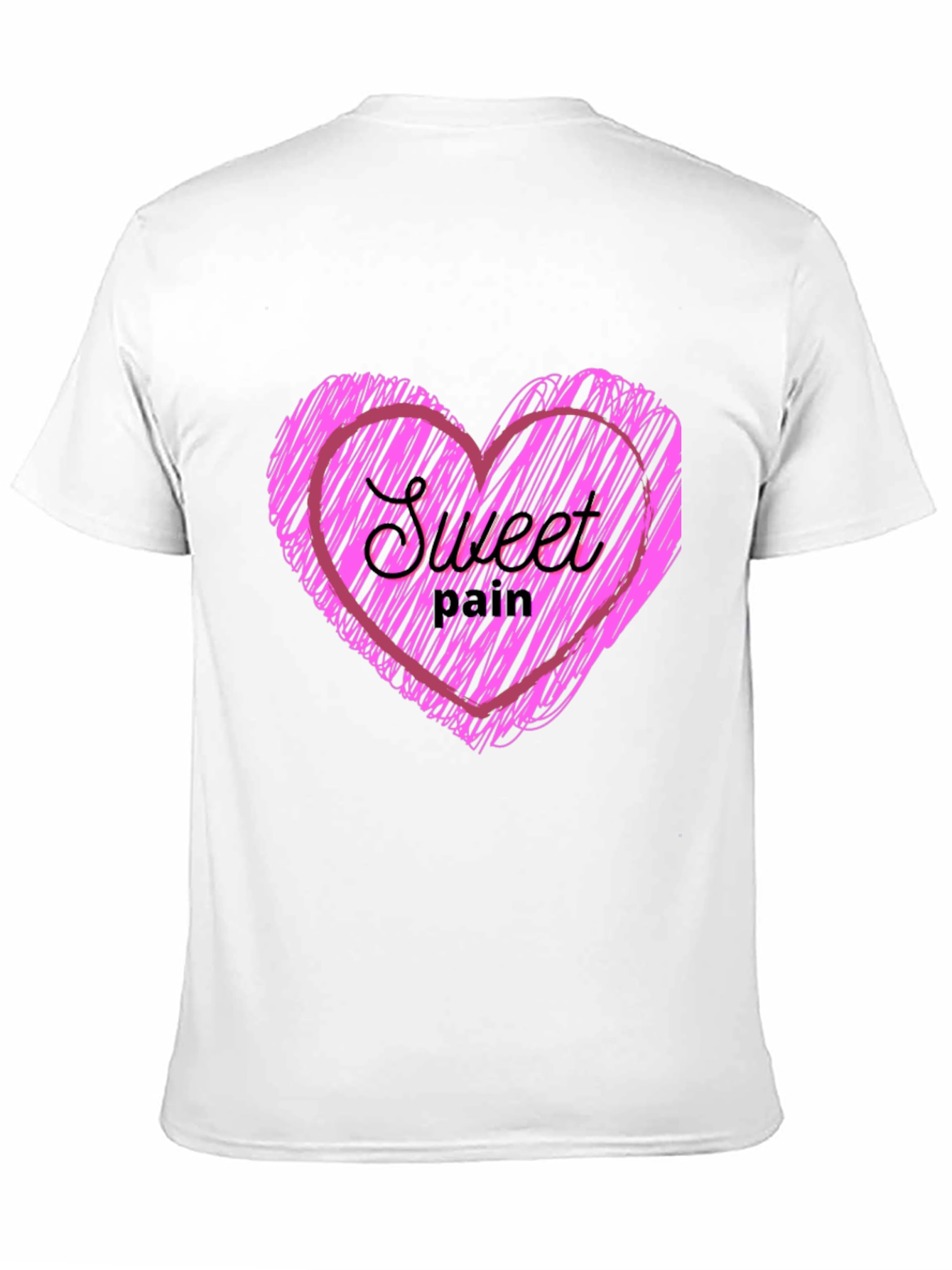 Sweet Pain Heart Graphic T-Shirt