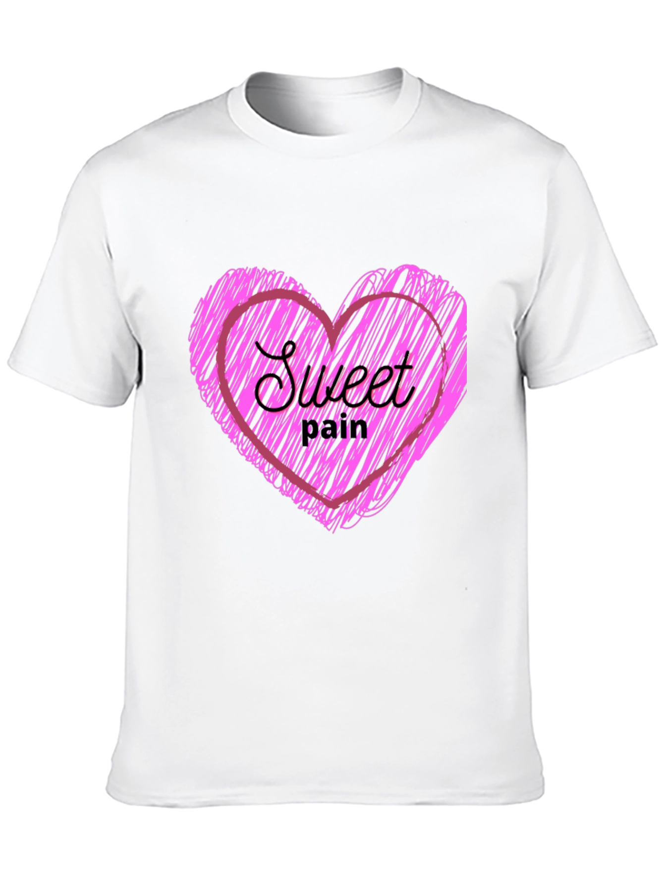 Sweet Pain Heart Graphic T-Shirt