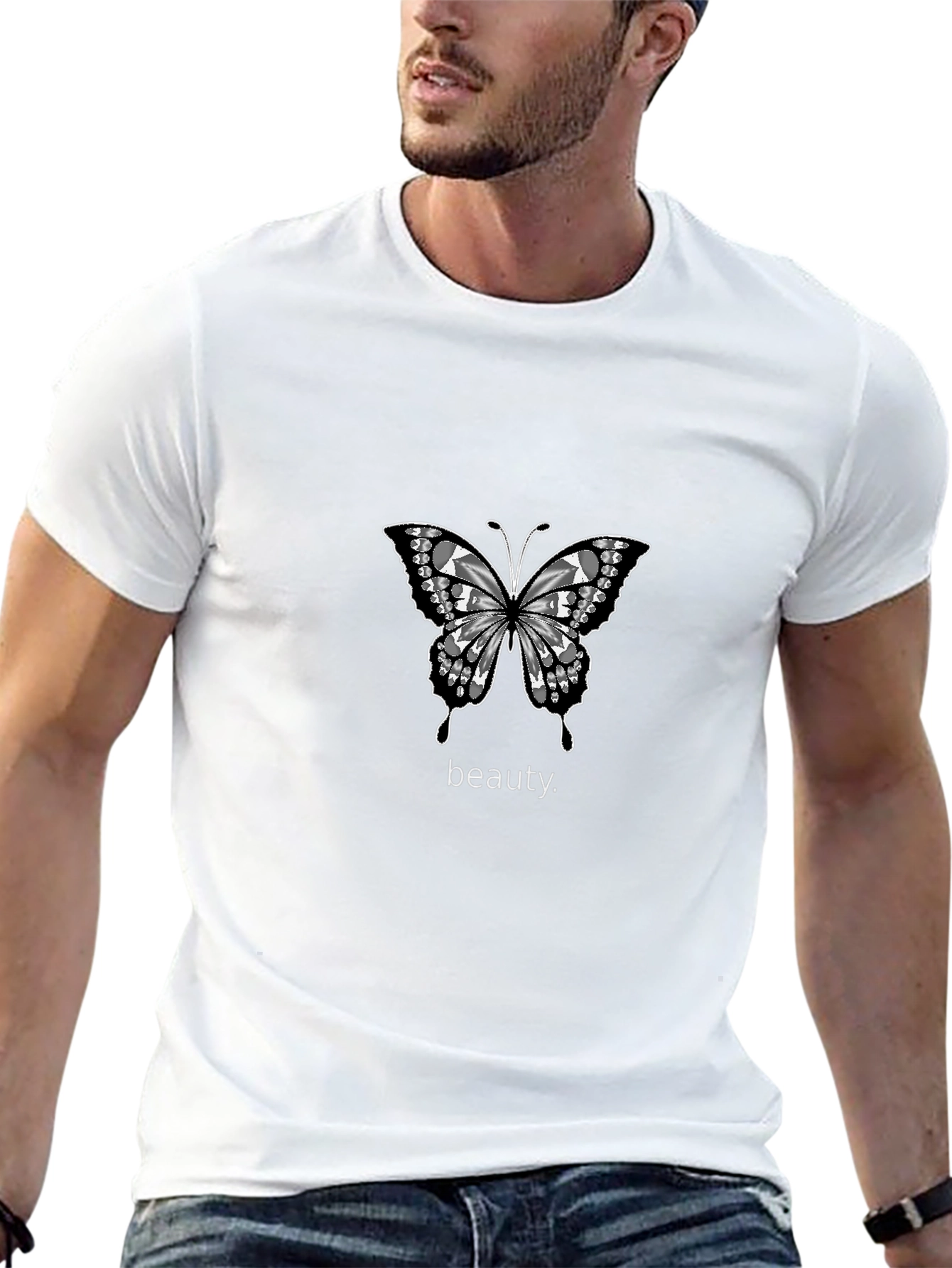 Butterfly Beauty Graphic Tee - Stylish & Comfortable