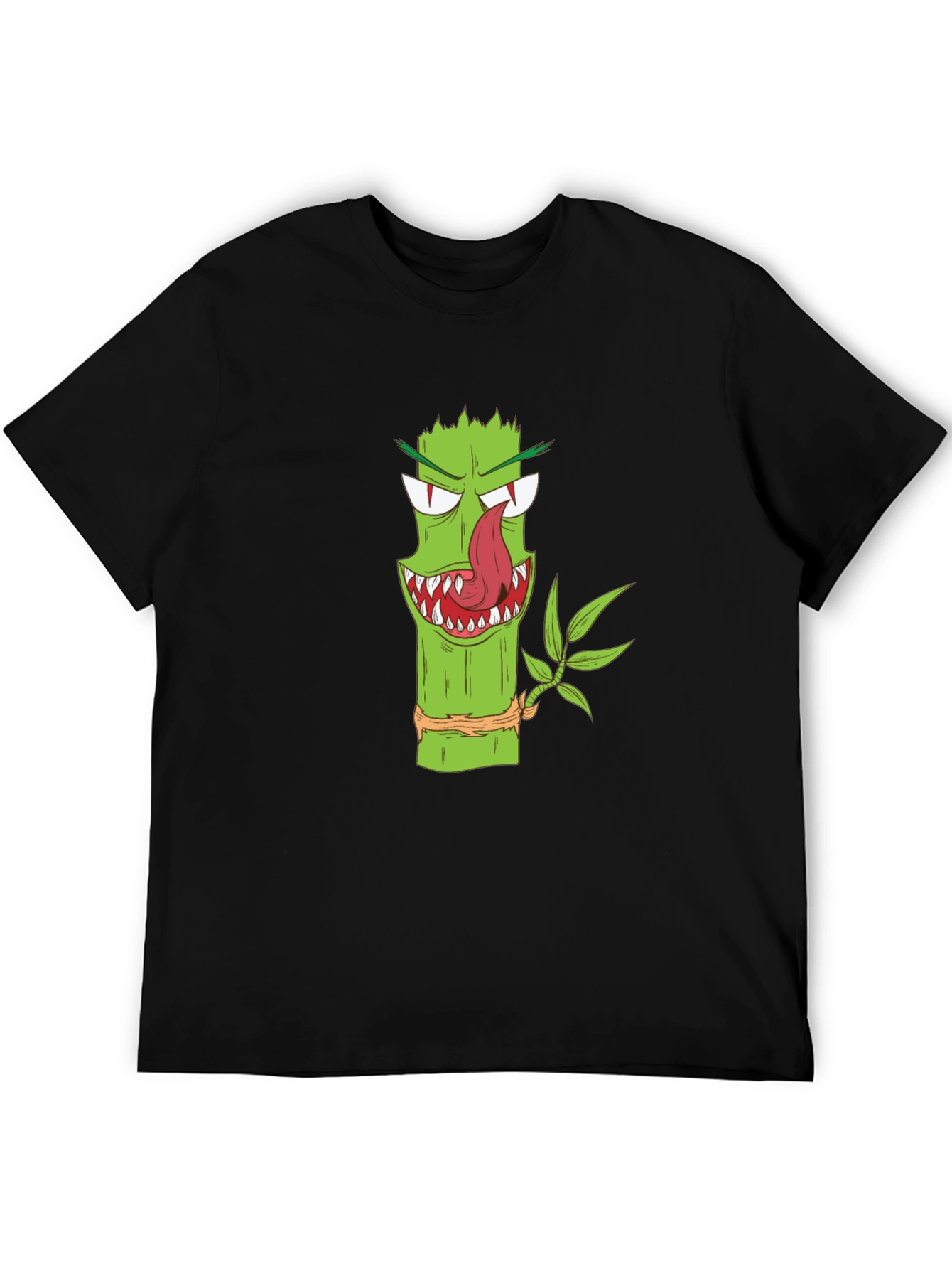 Monster Bamboo Graphic Tee - Unique Design