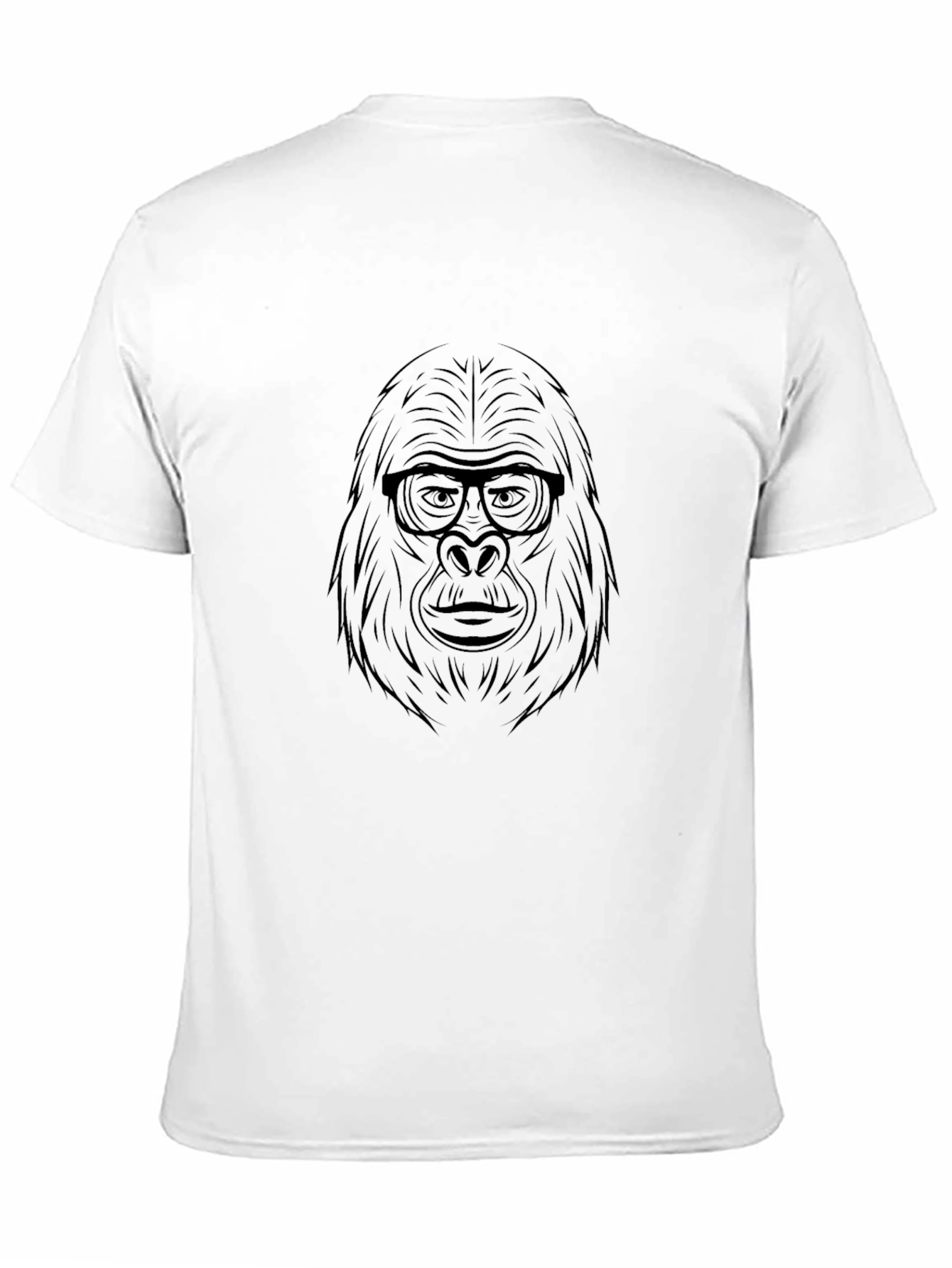 Cool Gorilla Graphic Tee - Black