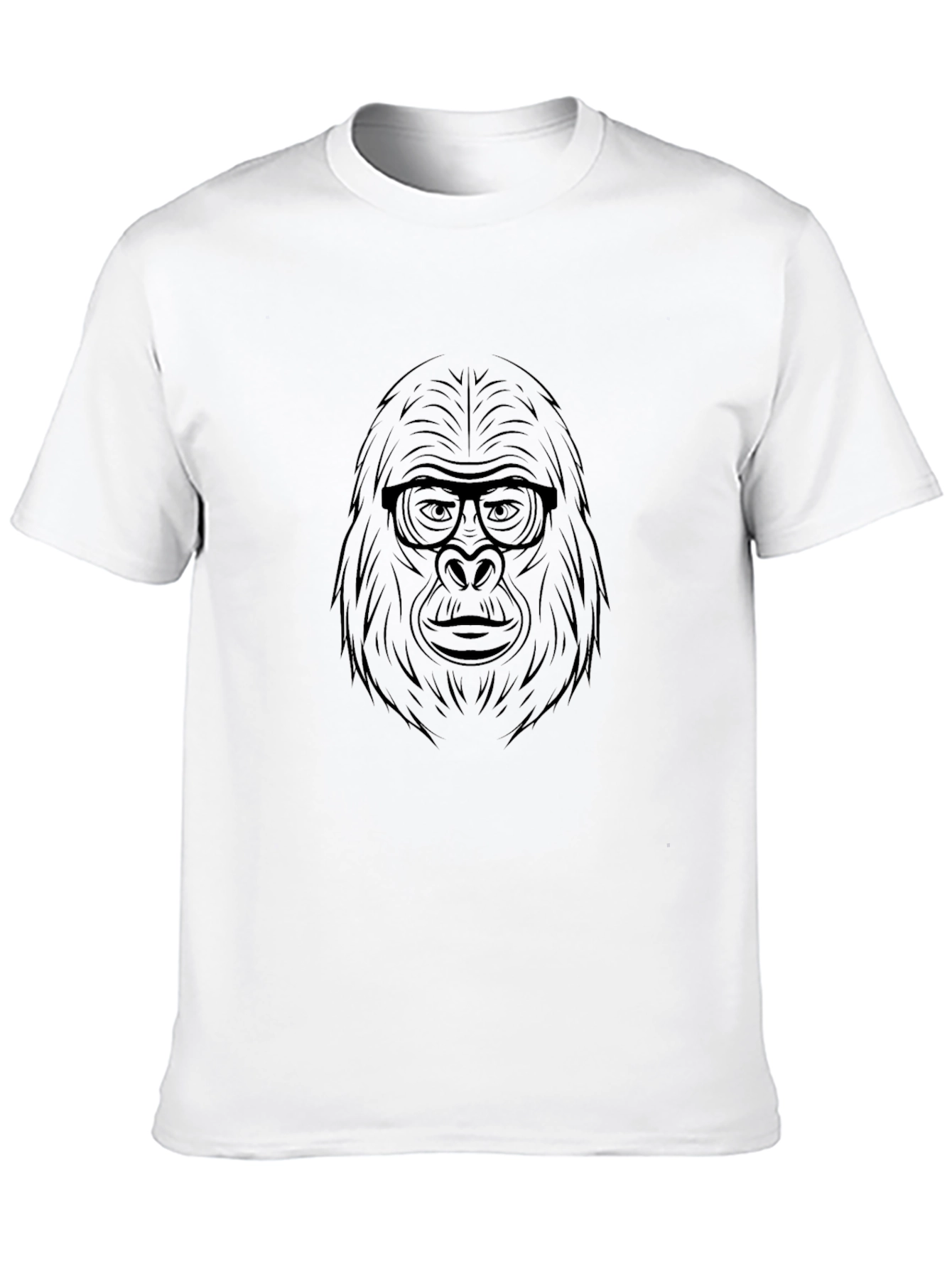 Cool Gorilla Graphic Tee - Black