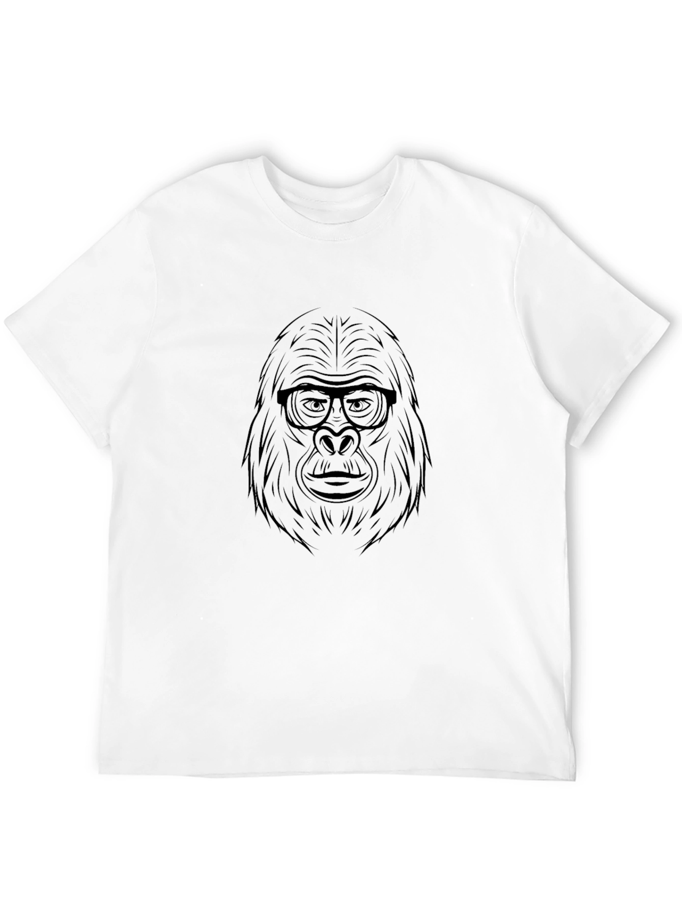 Cool Gorilla Graphic Tee - Black