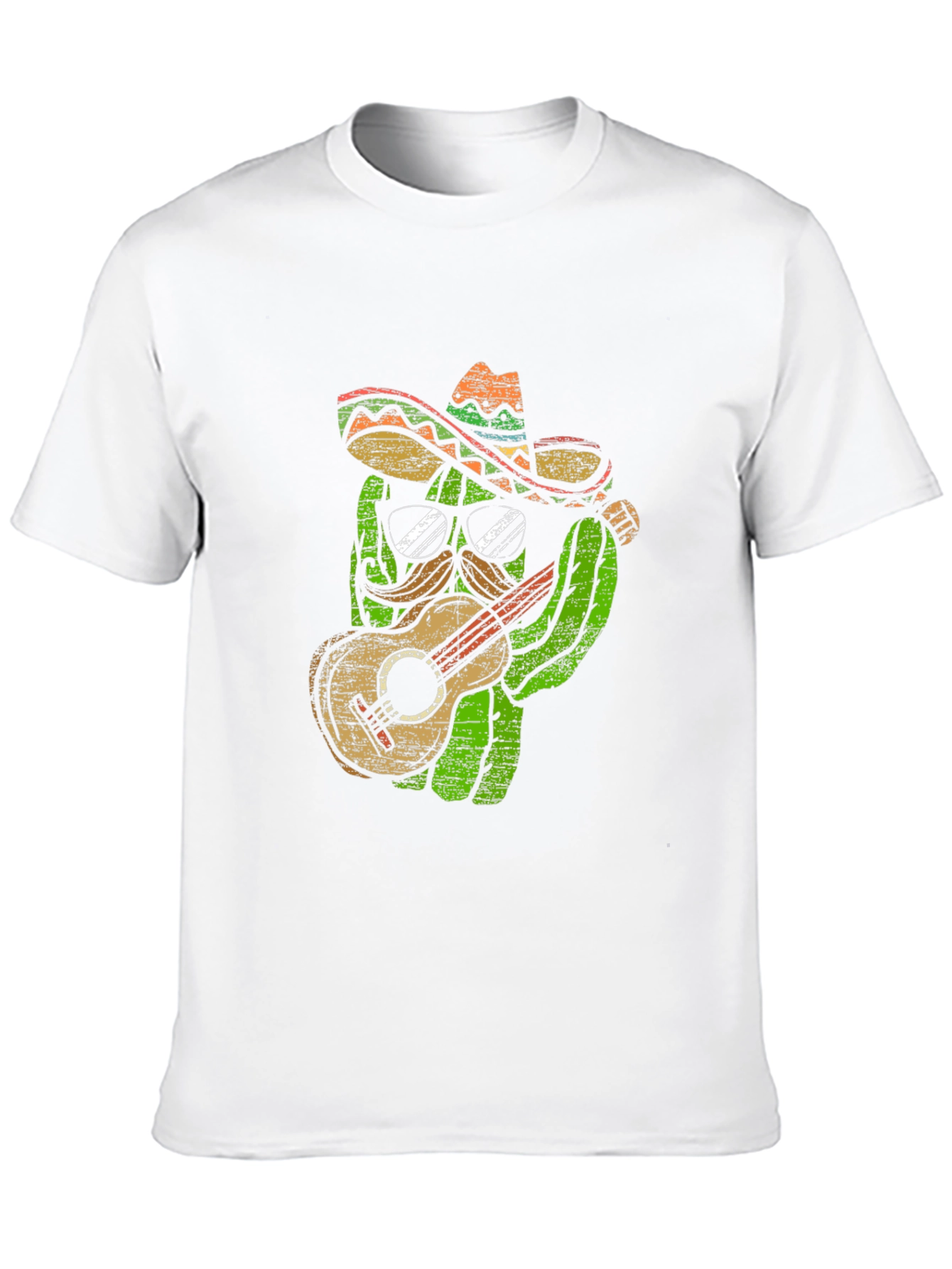 Cactus Mariachi Graphic T-Shirt