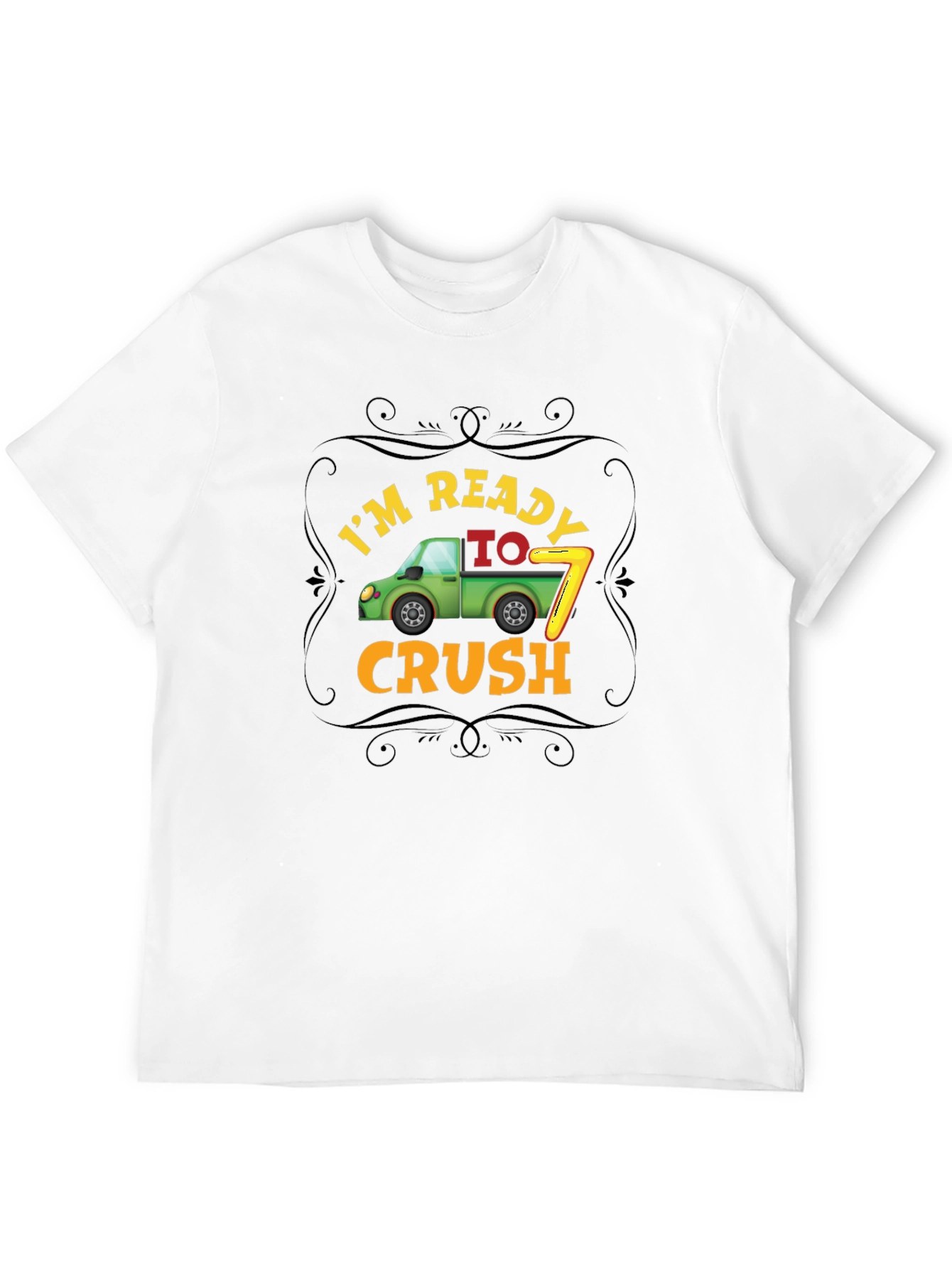 Im Ready to Crush 7th Birthday T-Shirt