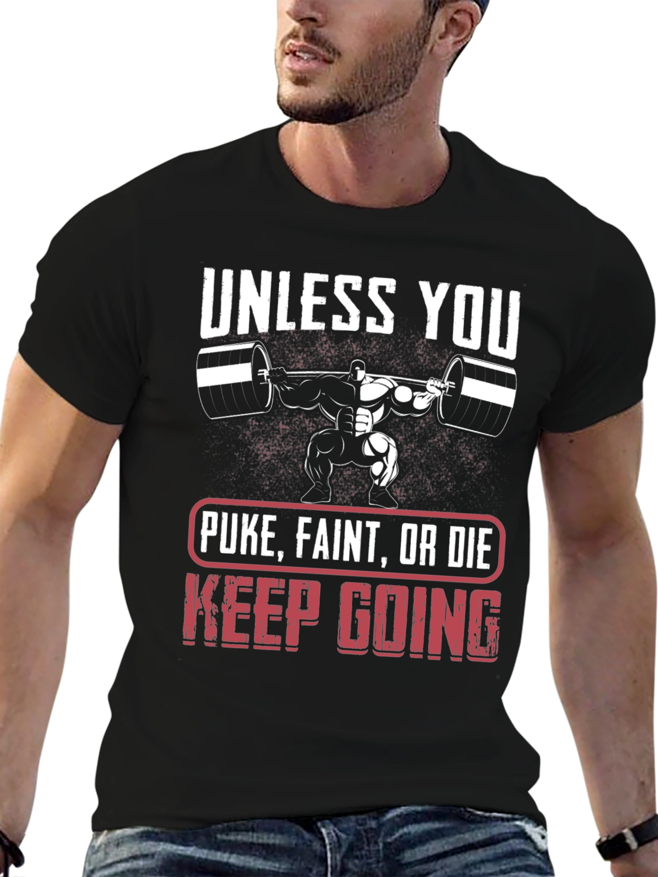 Weightlifting Motivational T-Shirt