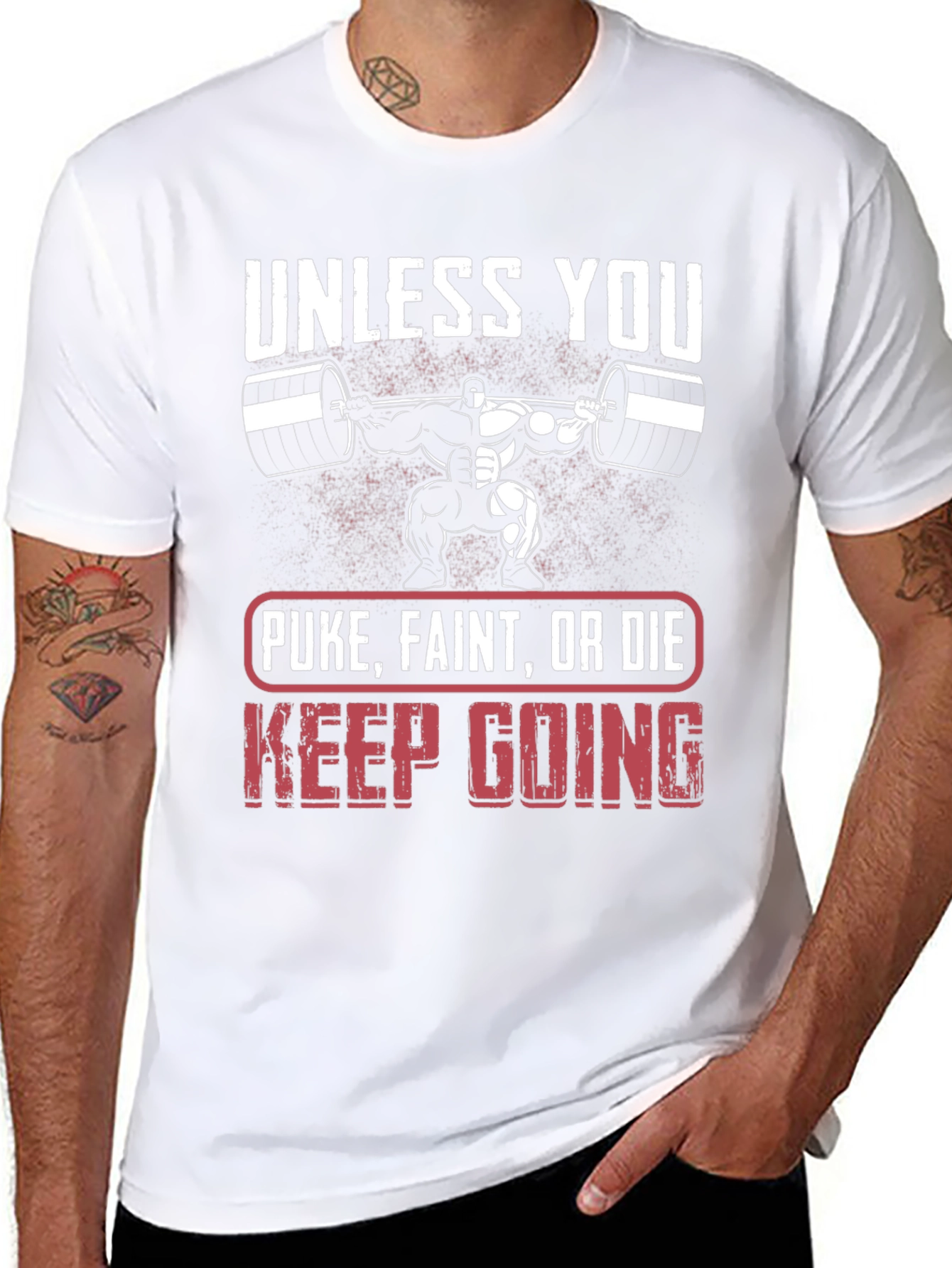 Weightlifting Motivational T-Shirt