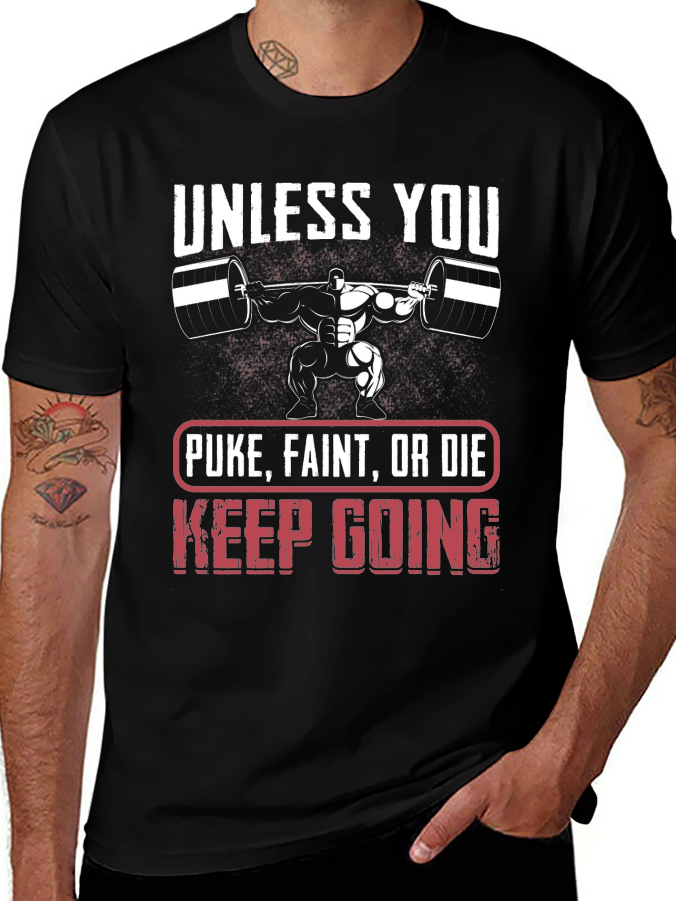 Weightlifting Motivational T-Shirt