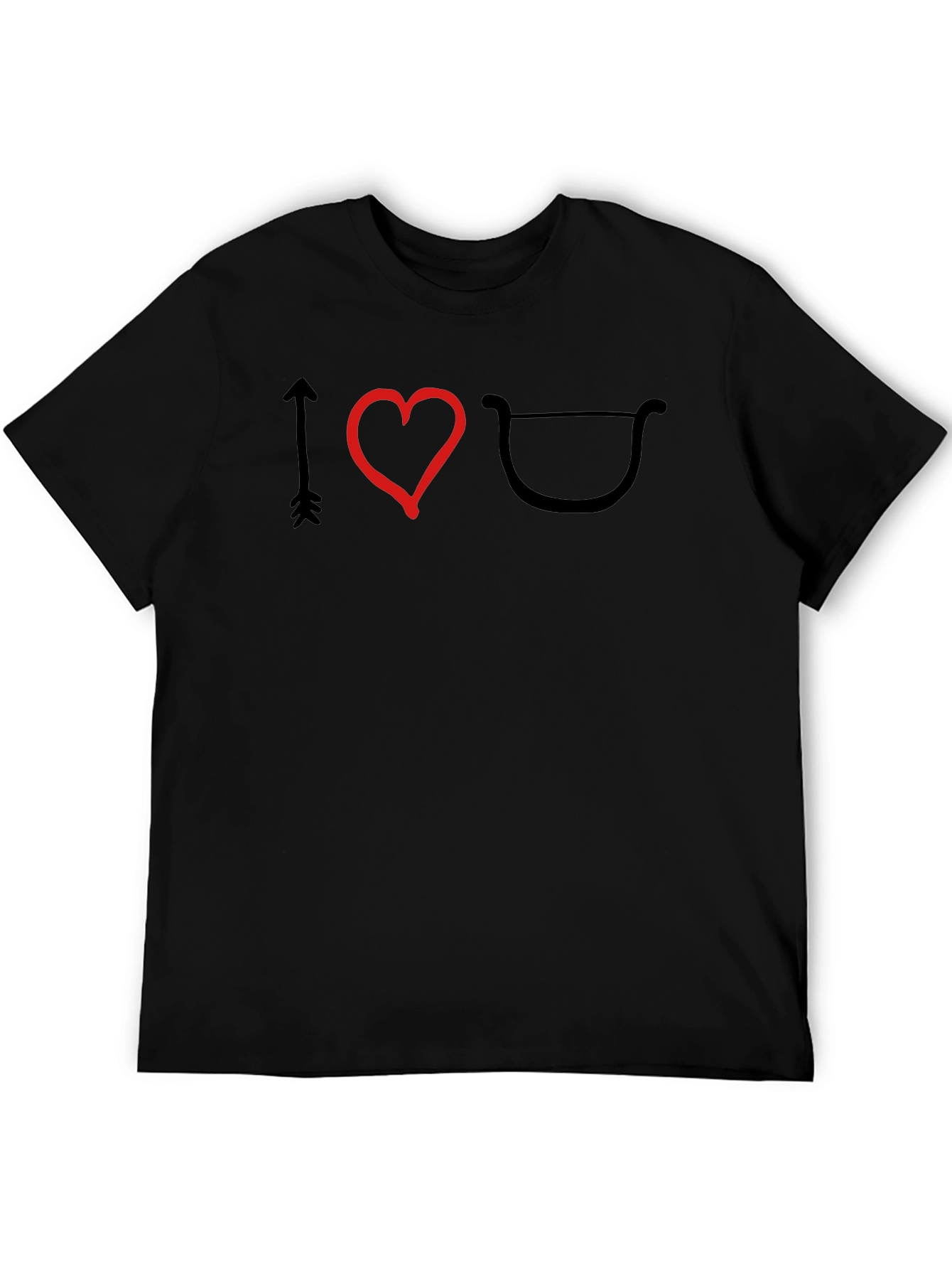 I Heart Archery T-Shirt - Black