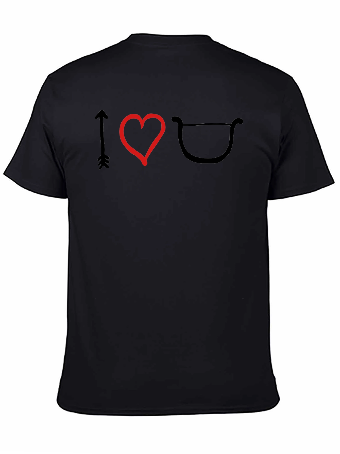 I Heart Archery T-Shirt - Black