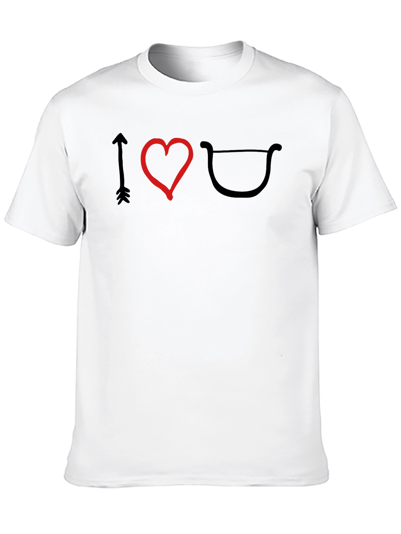 I Heart Archery T-Shirt - Black