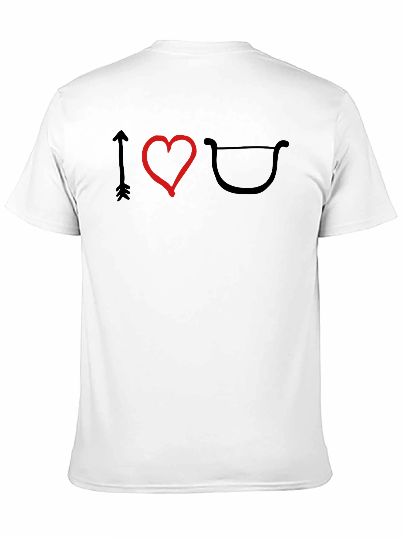 I Heart Archery T-Shirt - Black
