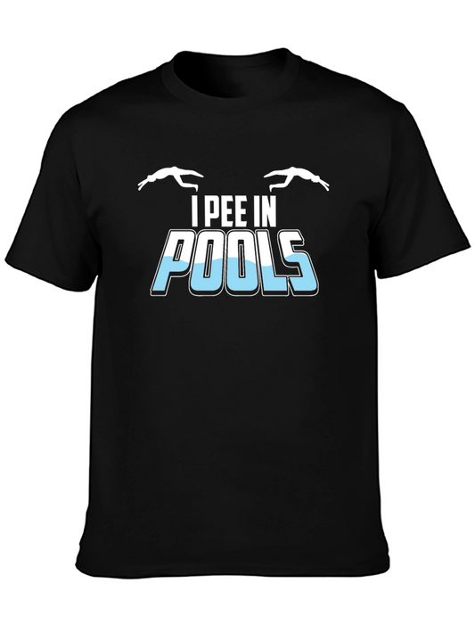 I Pee In Pools Graphic Tee