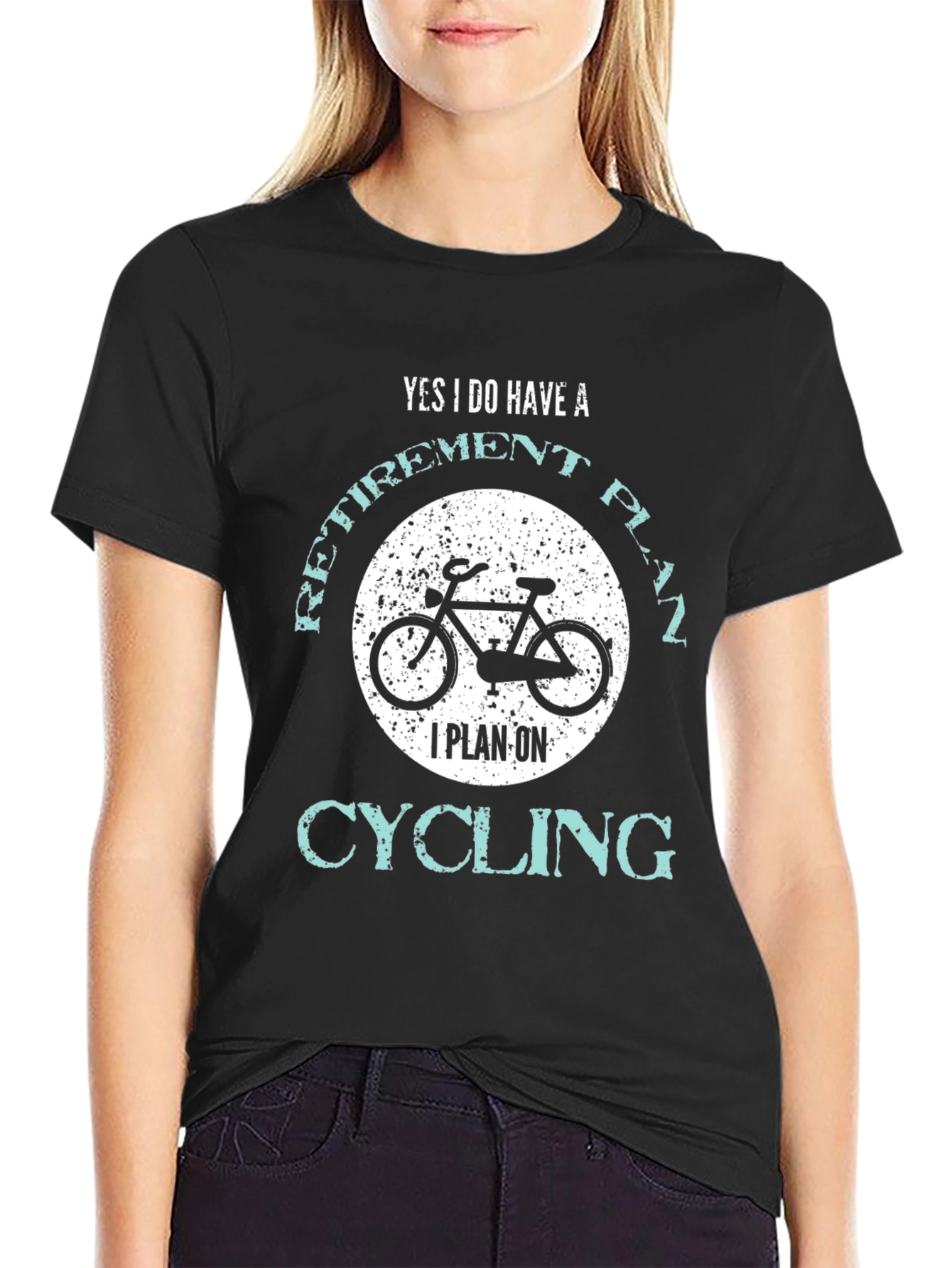 Retirement Cycling Plan Graphic Tee