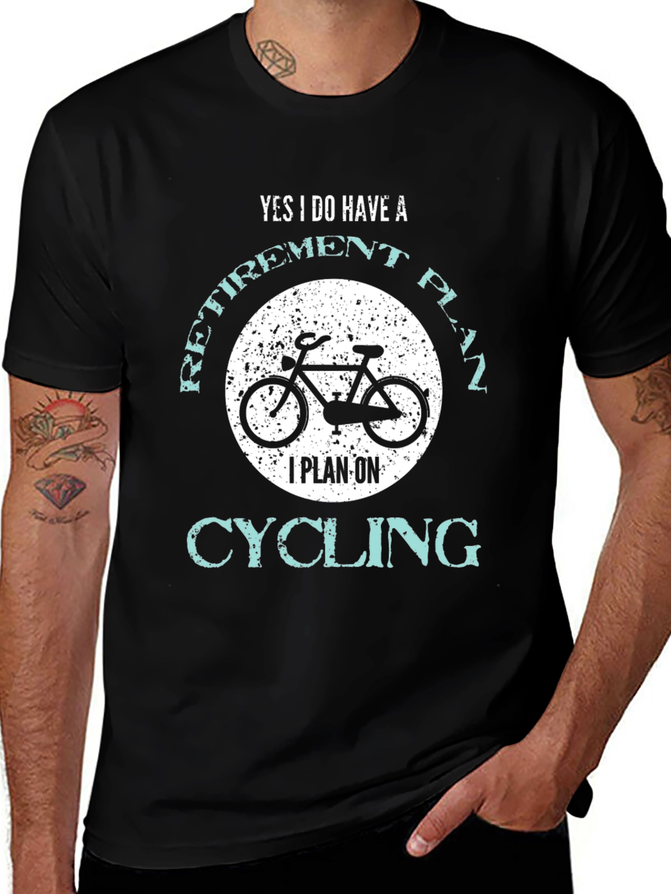 Retirement Cycling Plan Graphic Tee