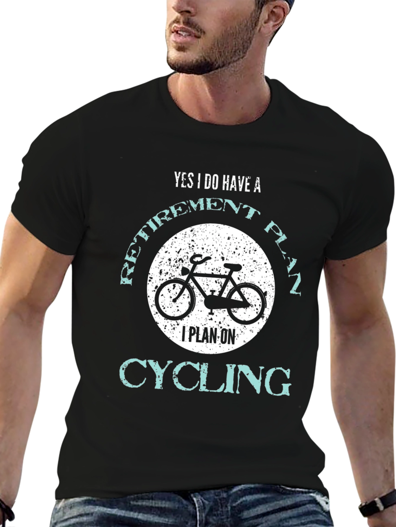 Retirement Cycling Plan Graphic Tee