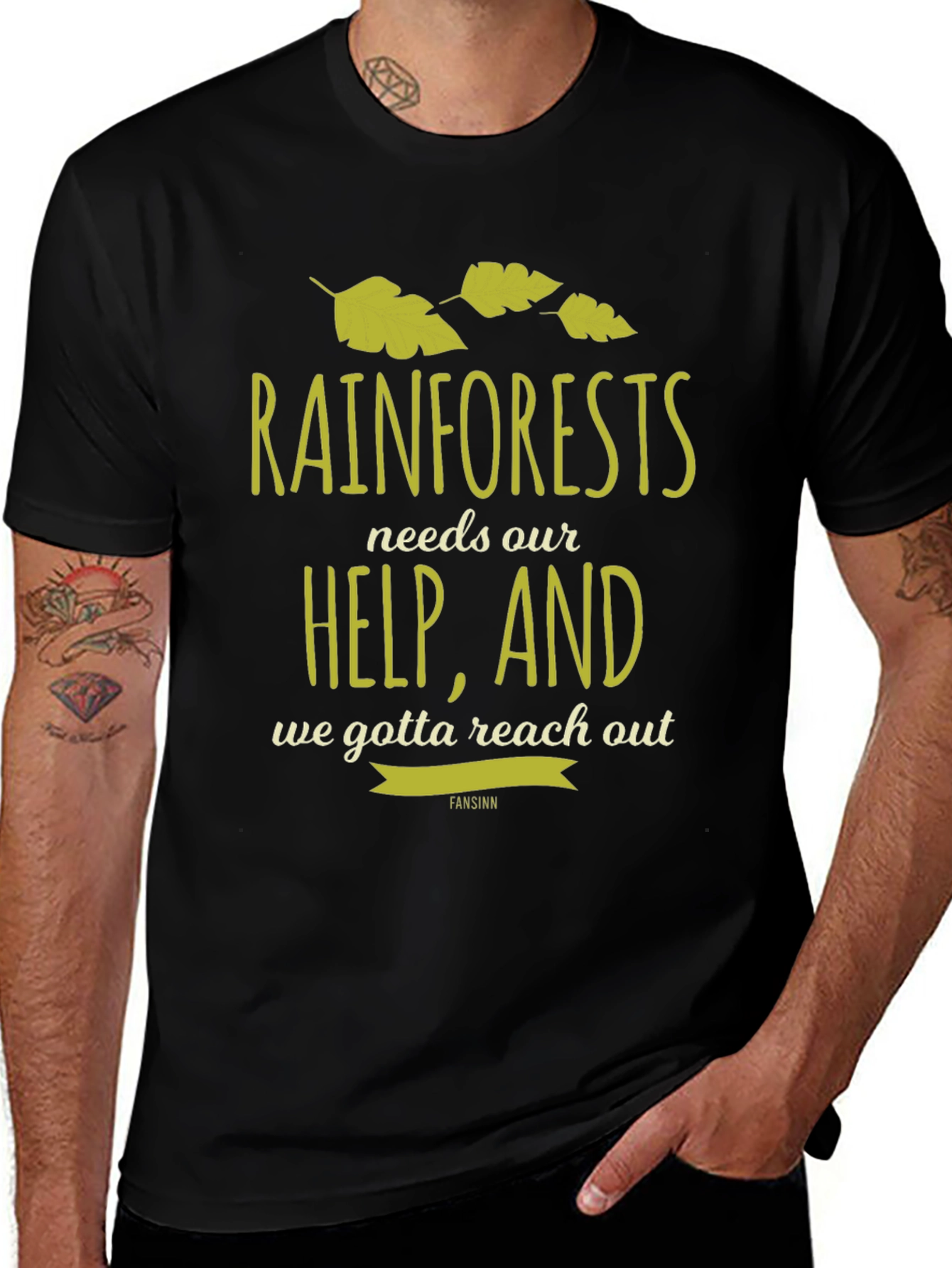Rainforests Need Help Graphic Tee