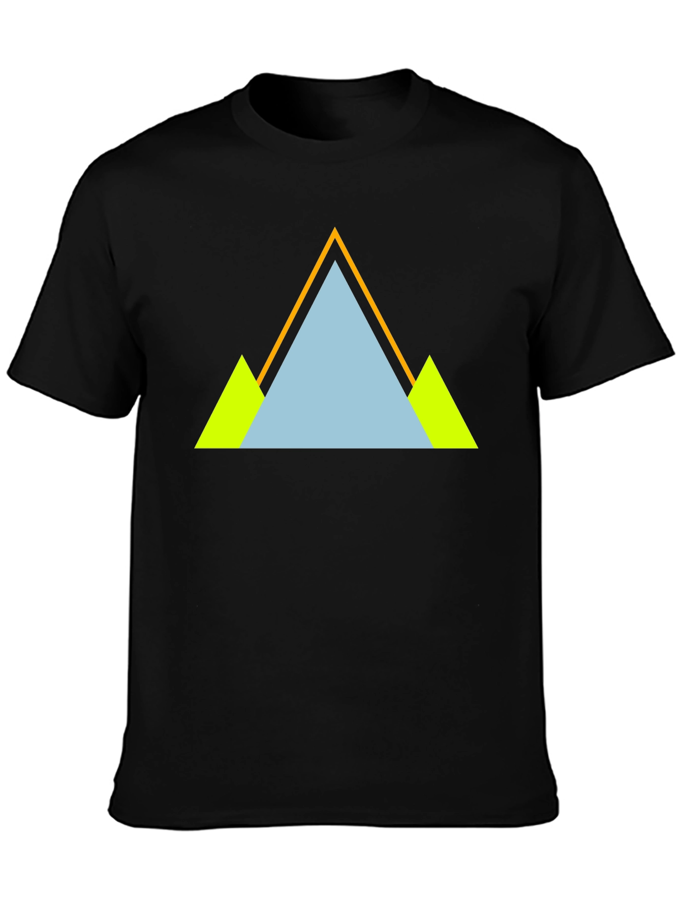 Geometric Mountain T-Shirt - Cool Graphic Tee