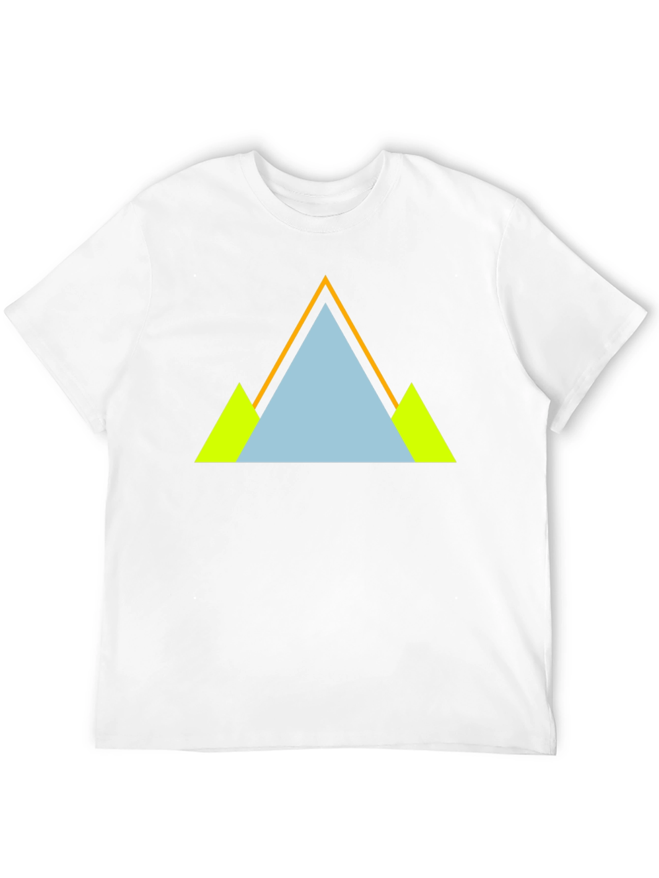 Geometric Mountain T-Shirt - Cool Graphic Tee