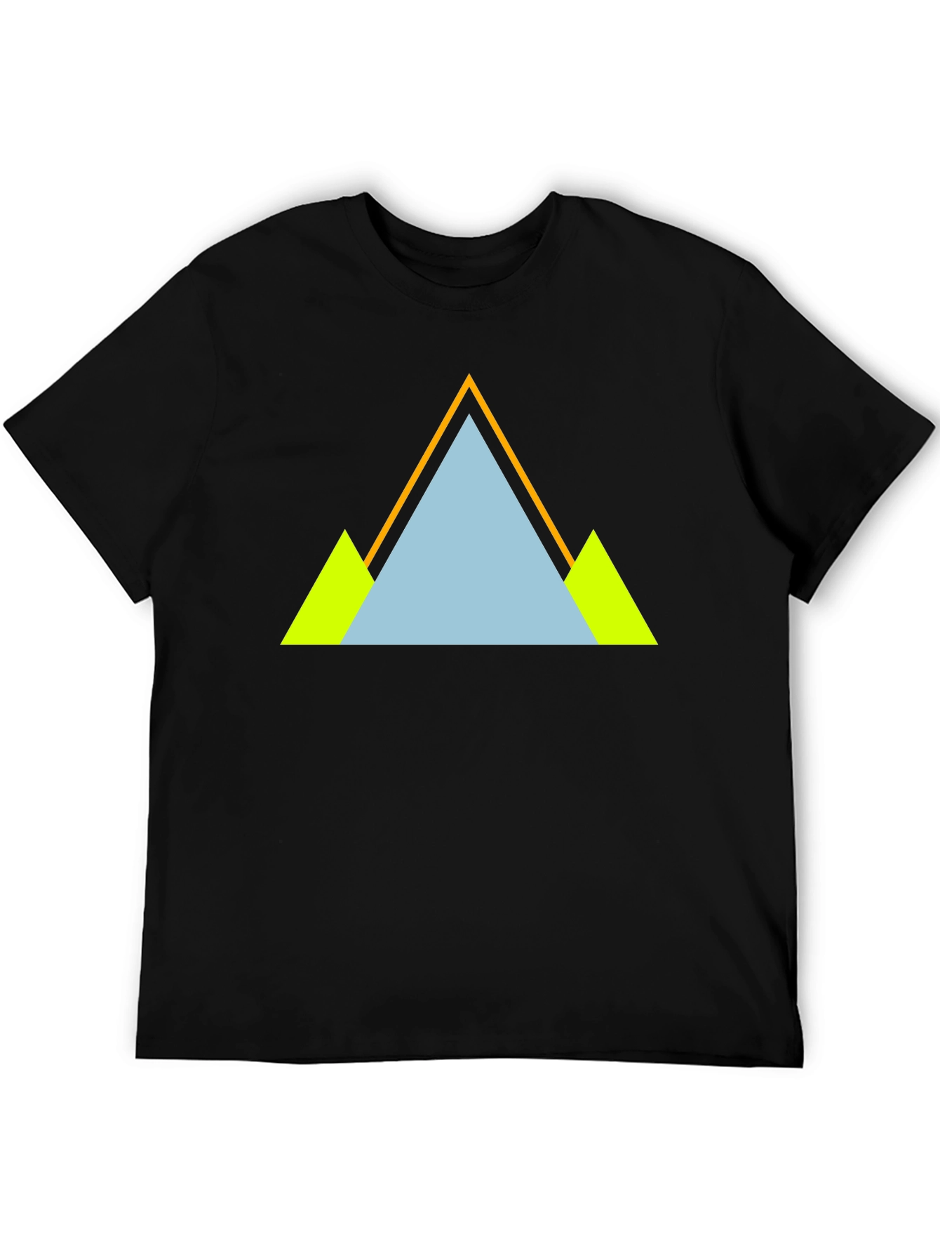Geometric Mountain T-Shirt - Cool Graphic Tee