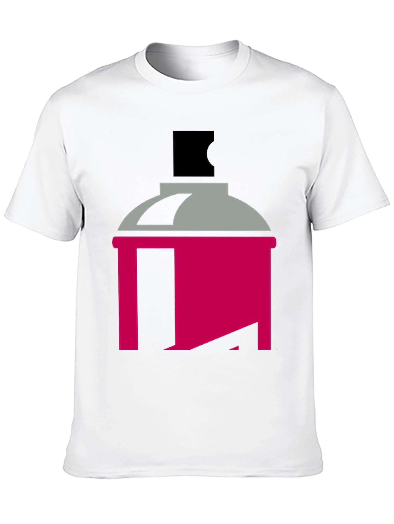 Spray Paint Can Graphic Tee - Modern Art Style