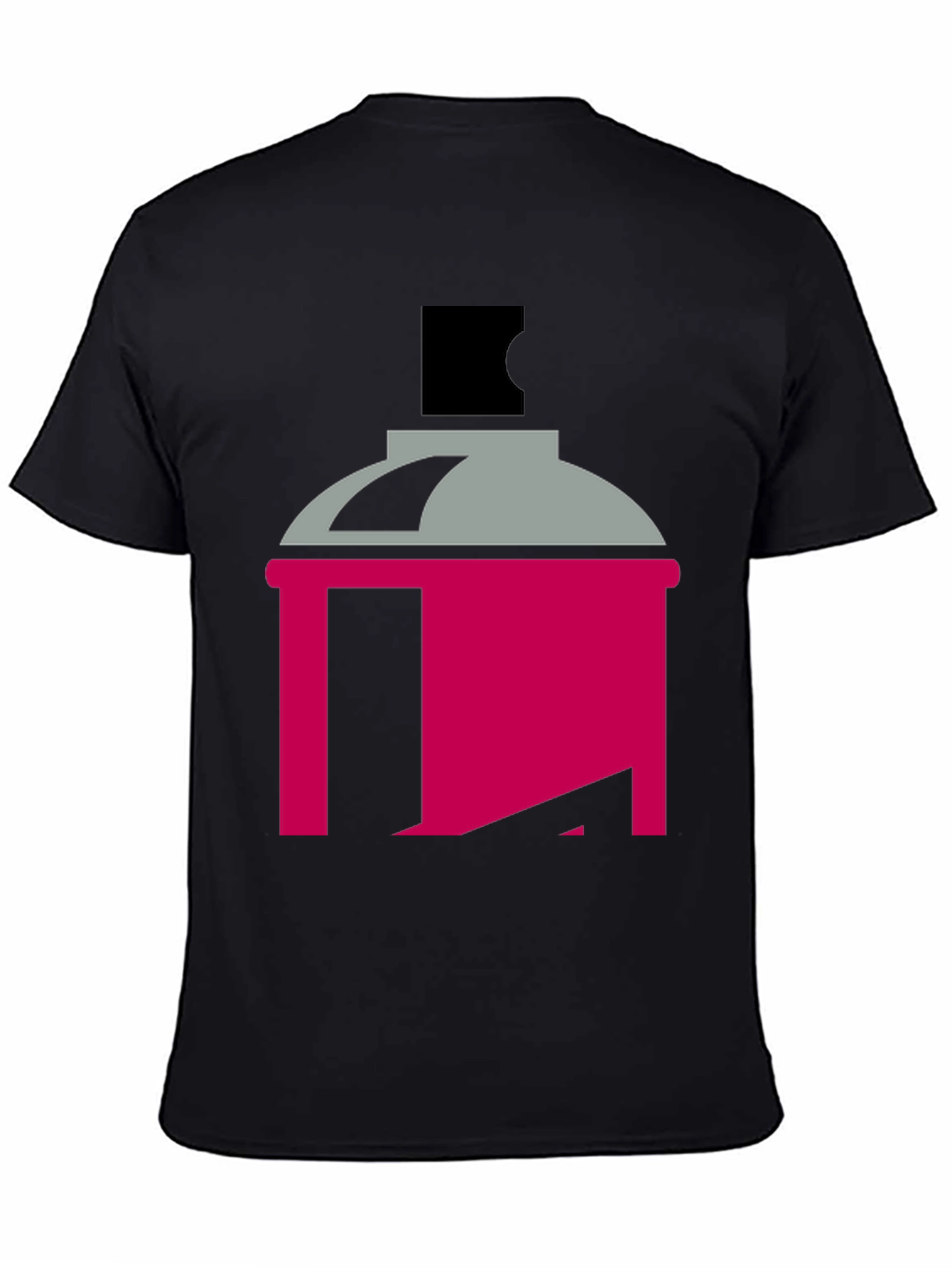 Spray Paint Can Graphic Tee - Modern Art Style