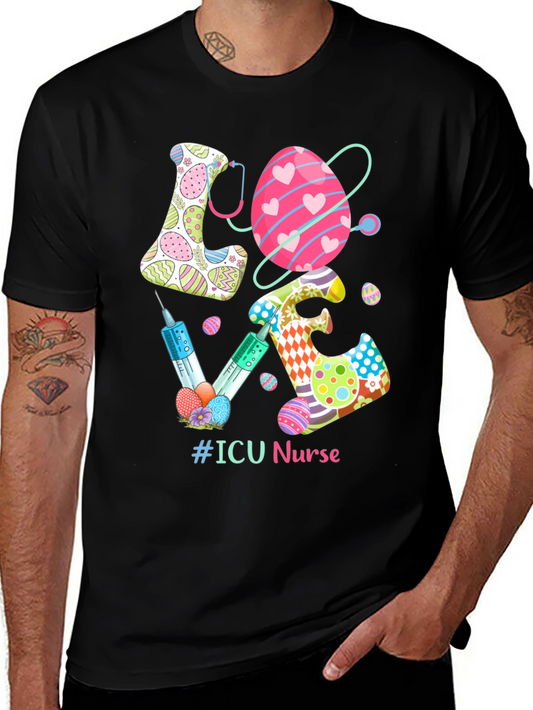 ICU Nurse Easter Egg T-Shirt