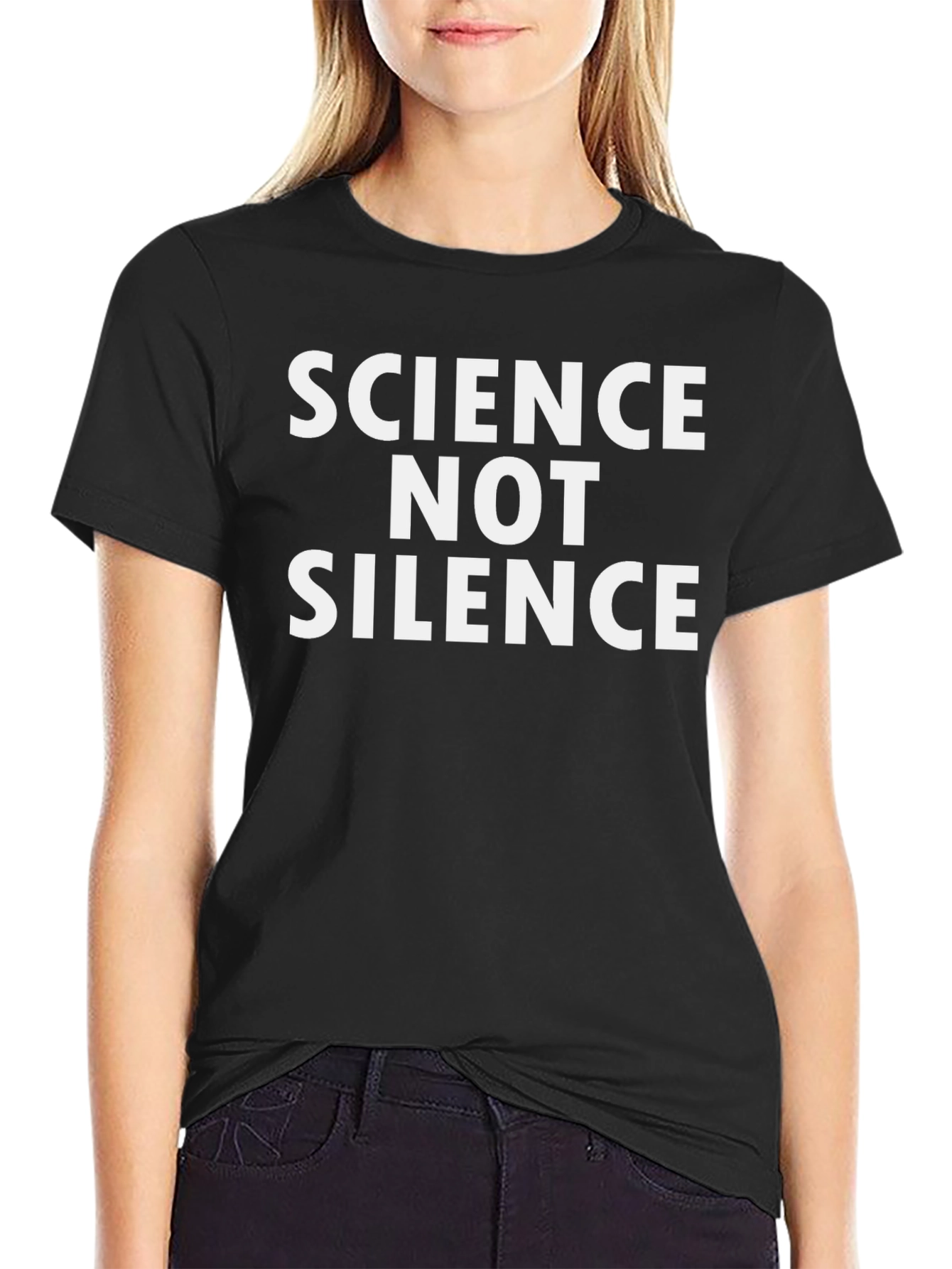 Science Not Silence Graphic Tee