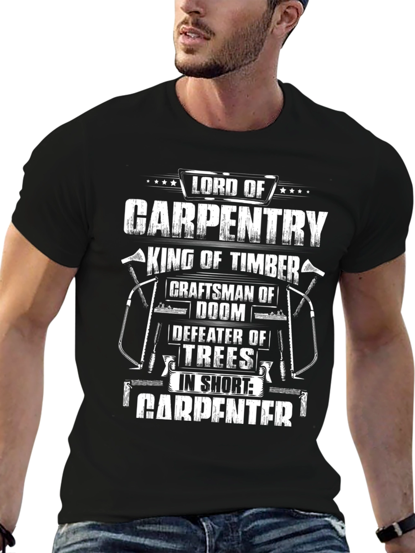 Lord of Carpentry Graphic T-Shirt