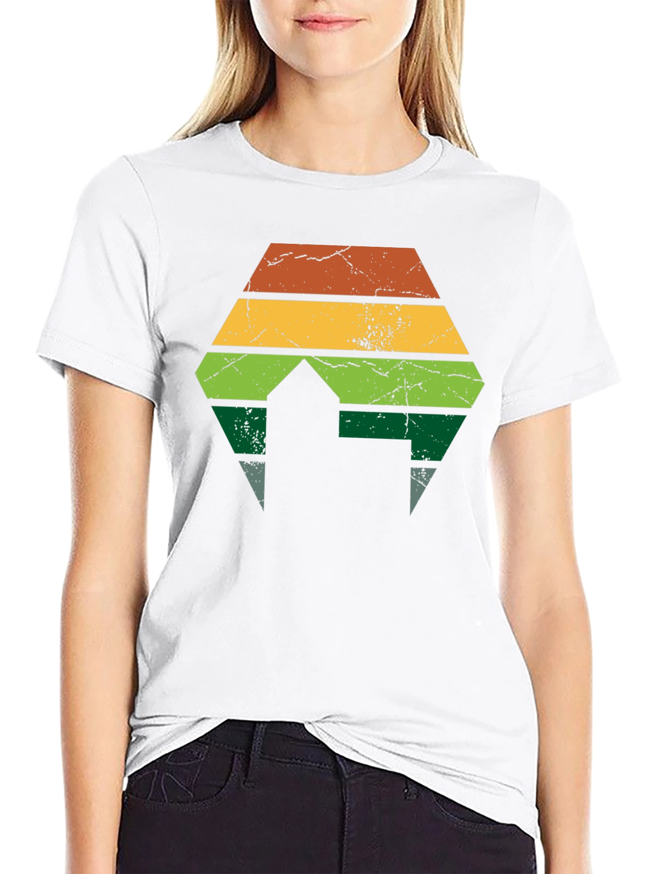 Retro Hexagon Graphic Tee