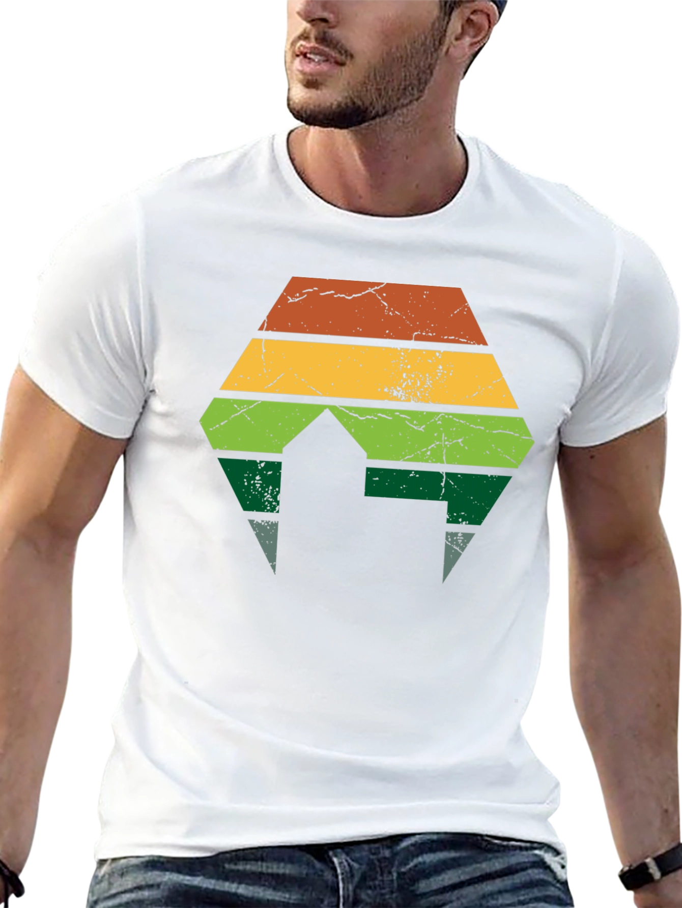 Retro Hexagon Graphic Tee