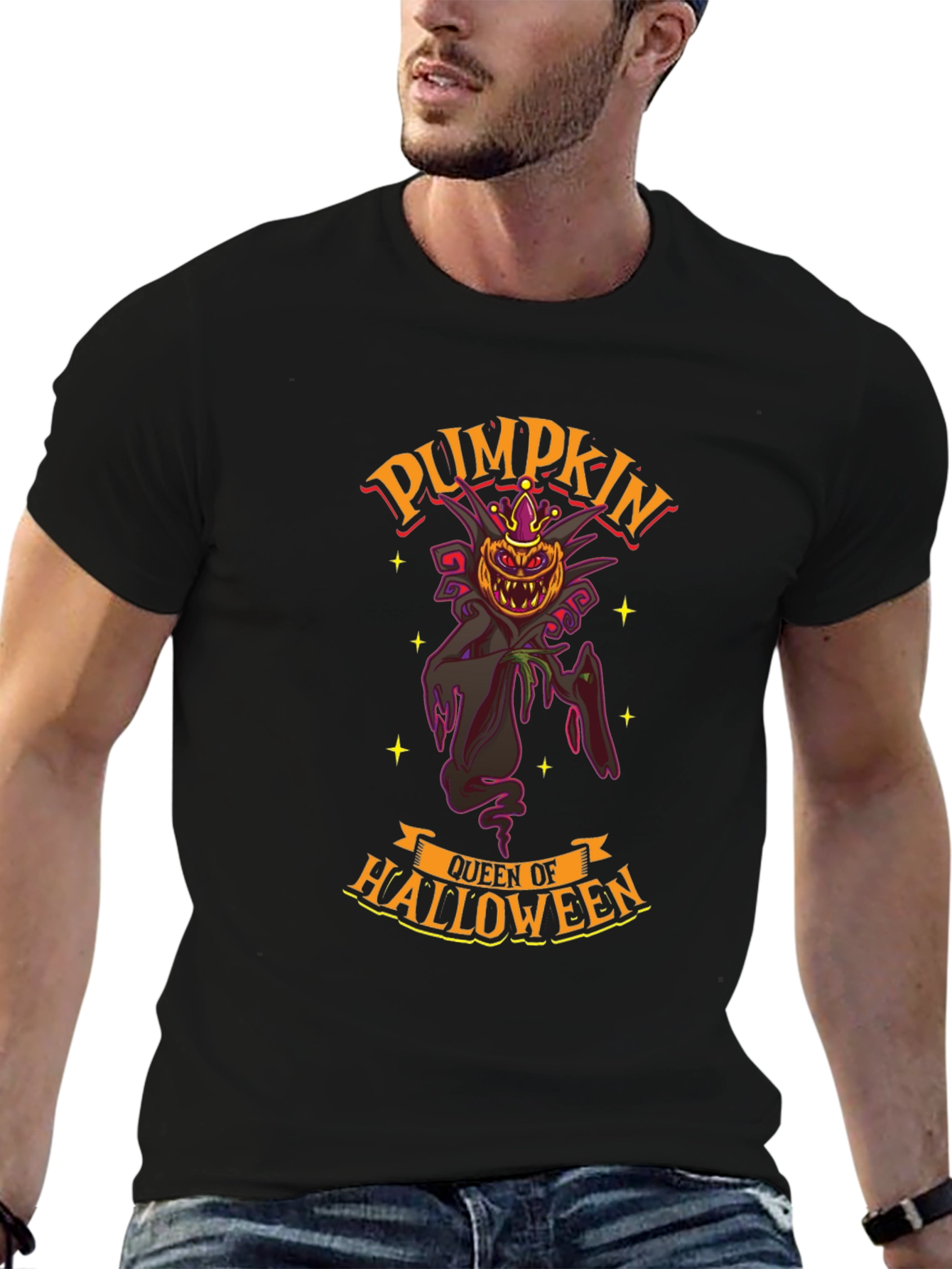 Pumpkin Queen Halloween T-Shirt