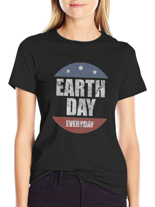 Earth Day Everyday Graphic T-Shirt