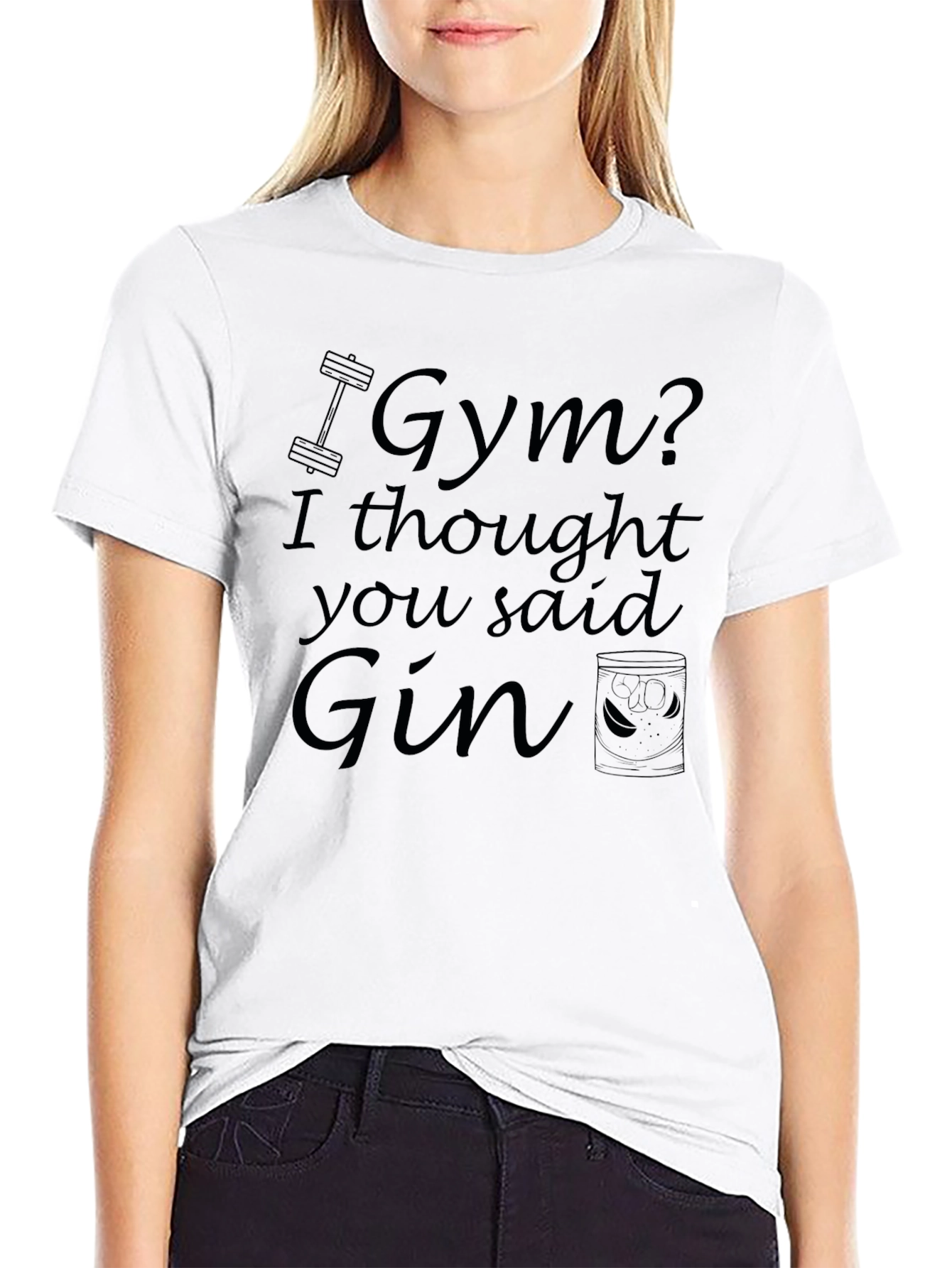 Gym or Gin Mens T-shirt
