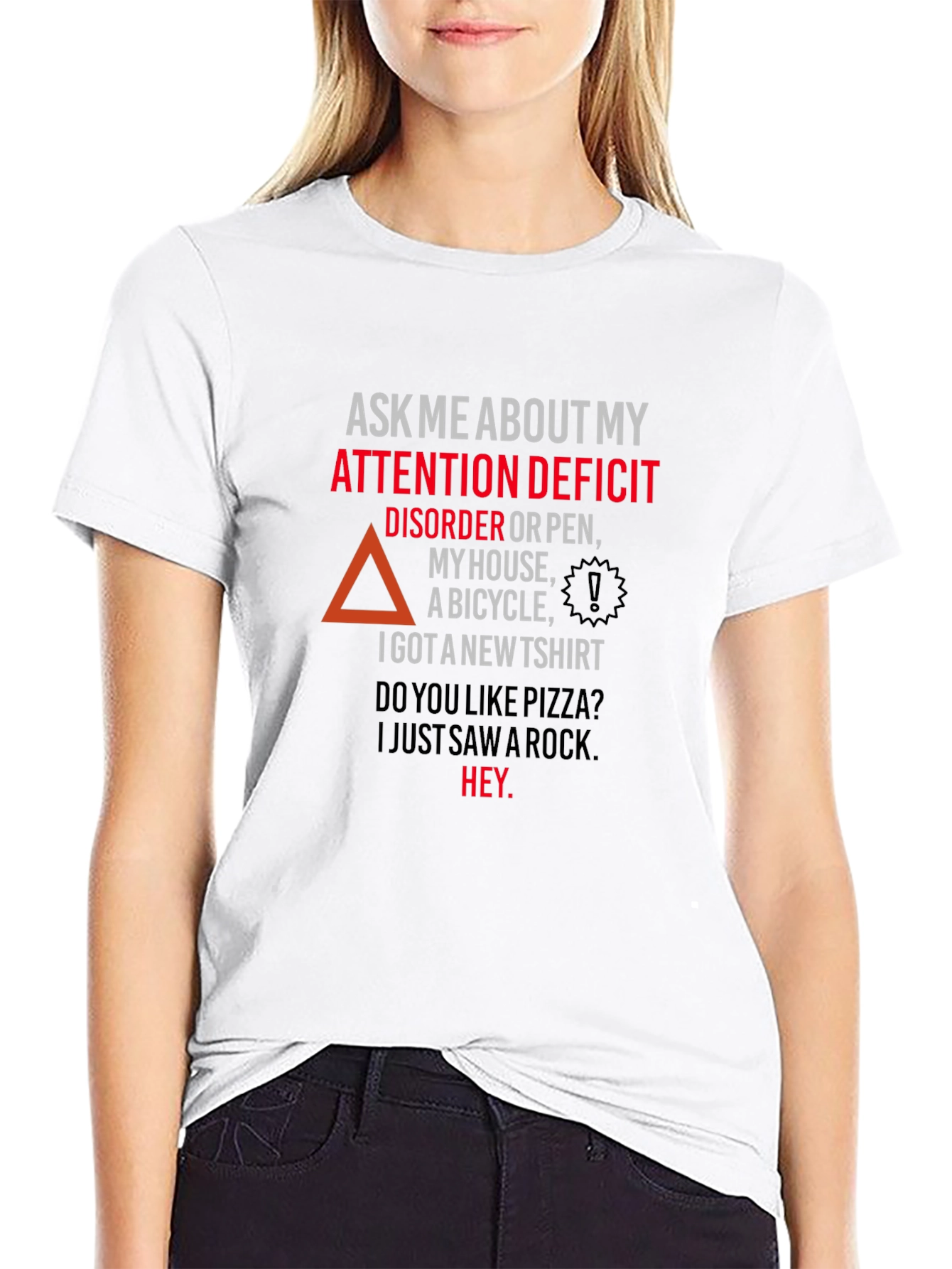 Attention Deficit Disorder T-Shirt Funny