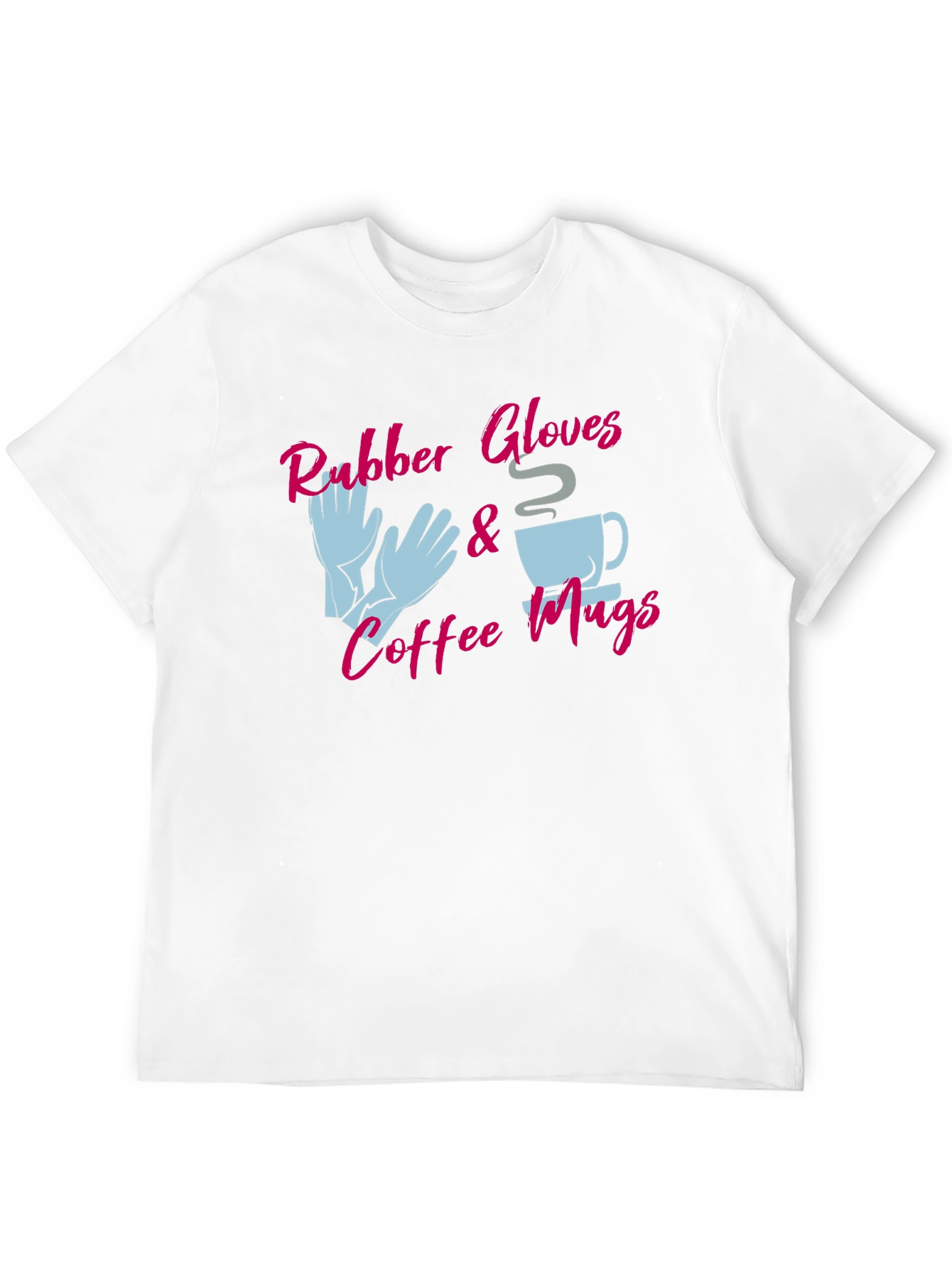 Rubber Gloves & Coffee Mugs Graphic Tee