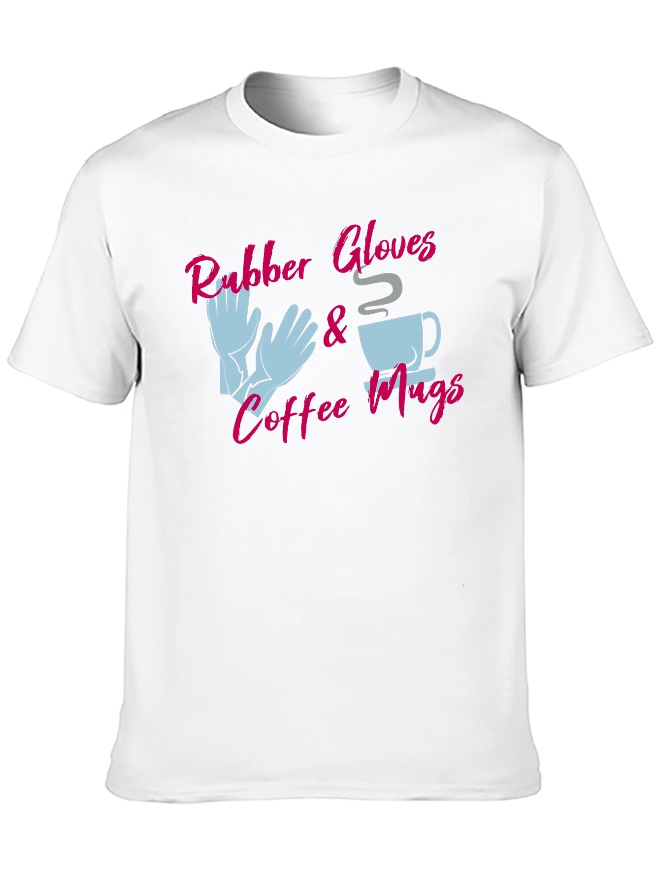 Rubber Gloves & Coffee Mugs Graphic Tee