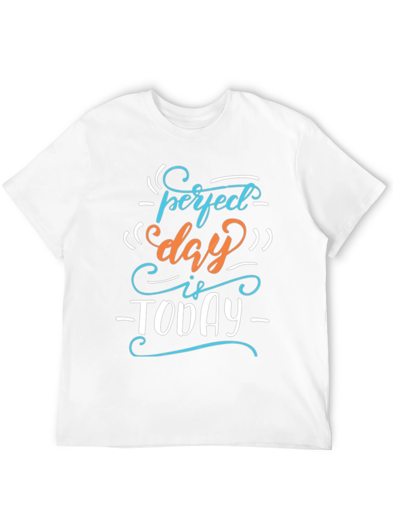 Perfect Day Today Graphic Tee - Black